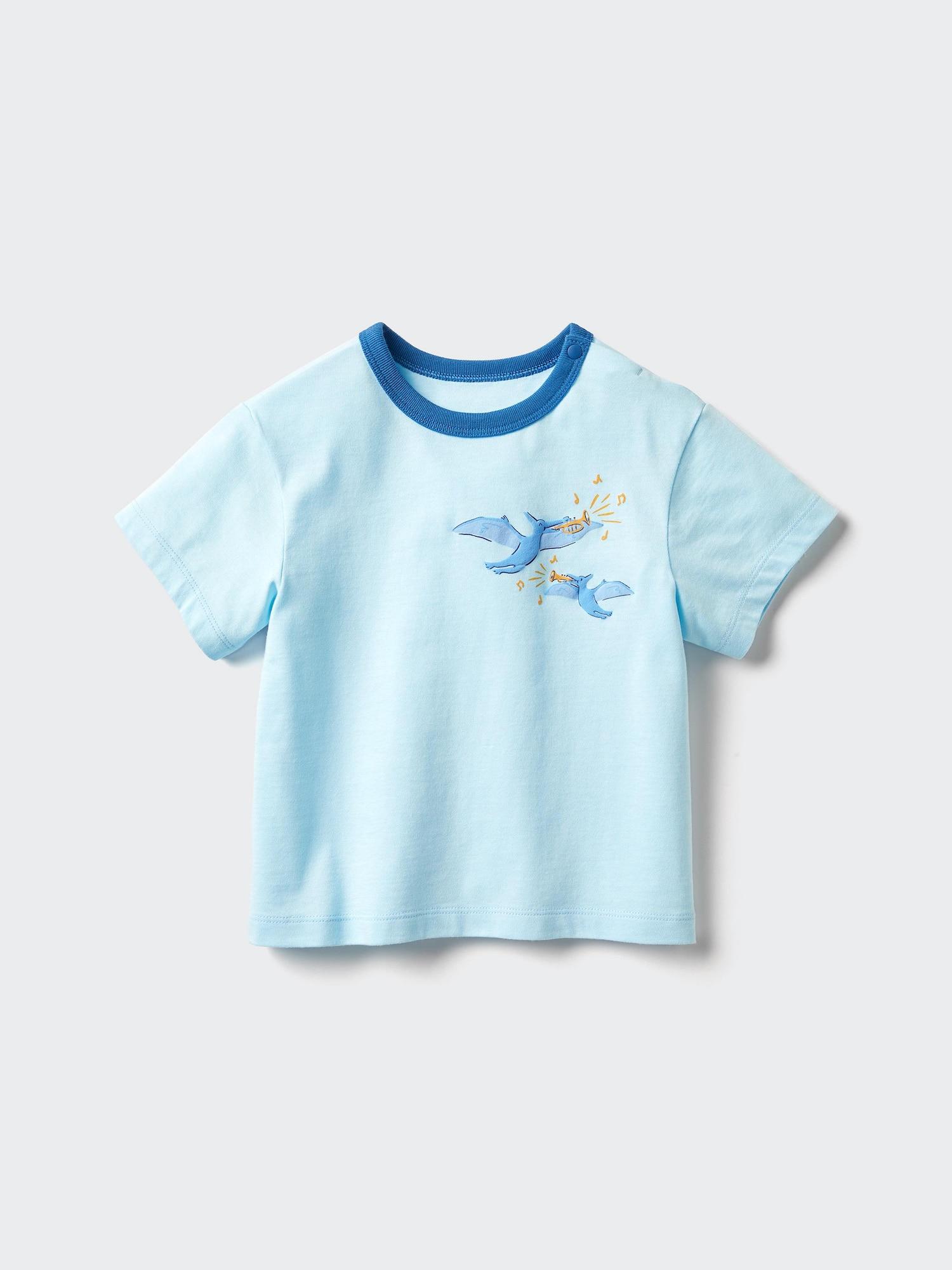 Baby AIRism Cotton T-Shirt | Dinosaur by UNIQLO