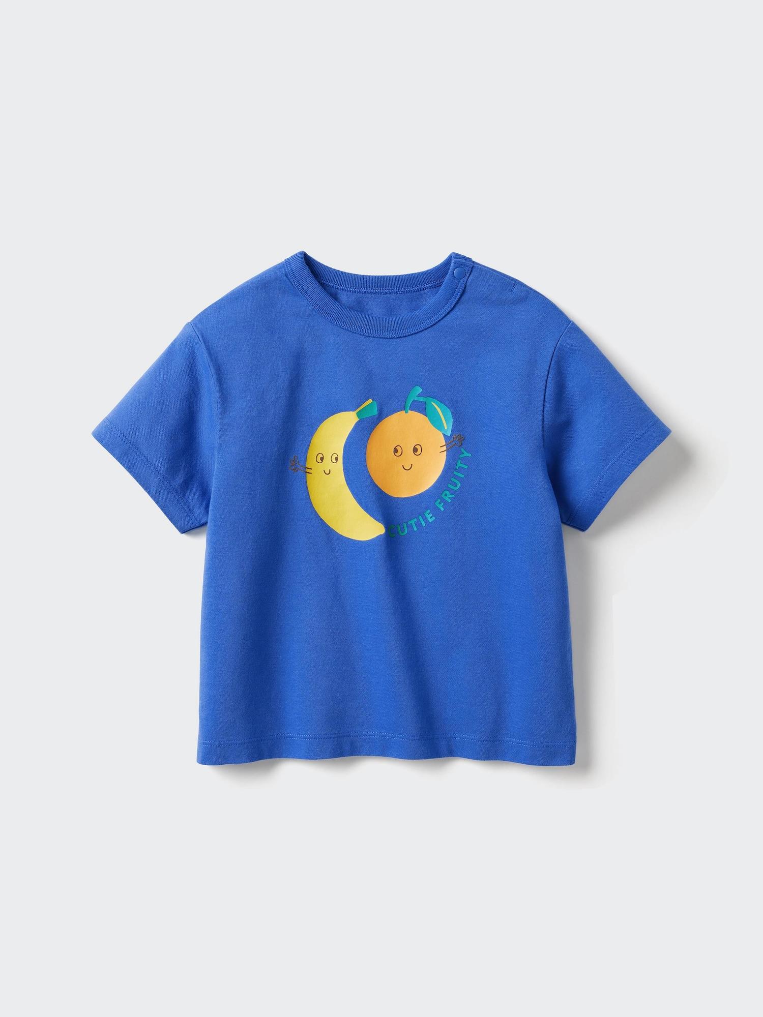 Baby AIRism Cotton T-Shirt | Printed by UNIQLO