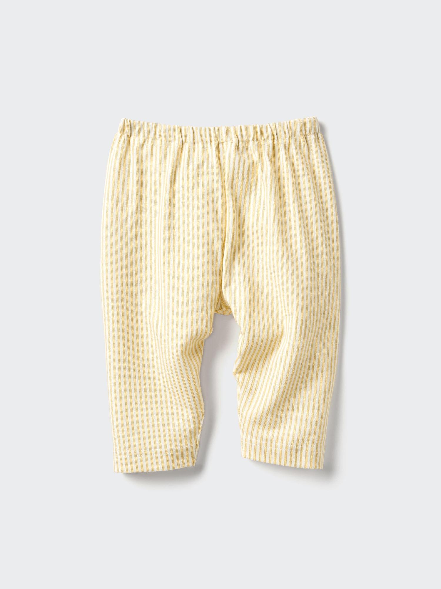 Baby AIRism Cropped Leggings | Striped by UNIQLO