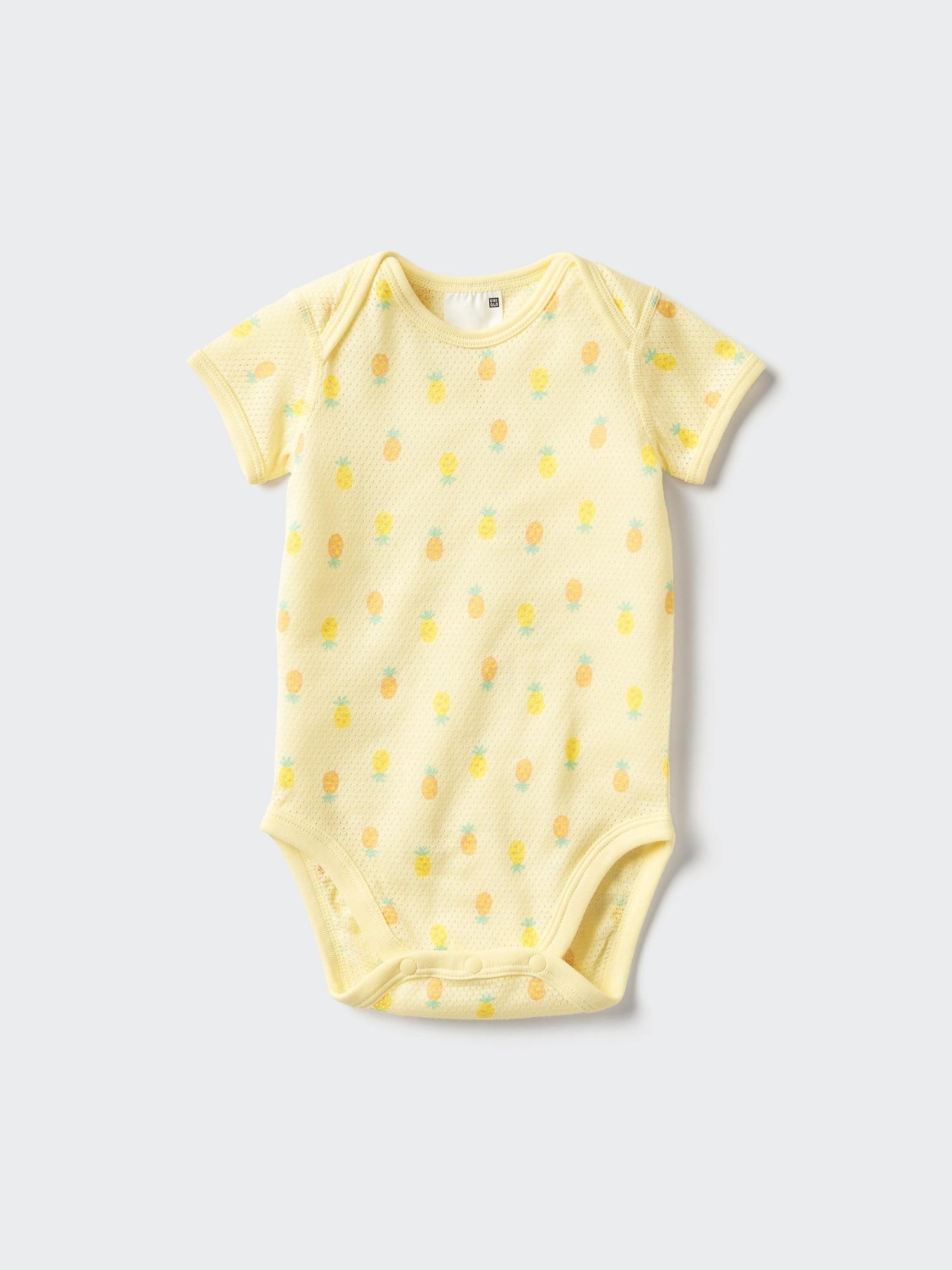 Baby Cotton Mesh Bodysuit | Printed by UNIQLO