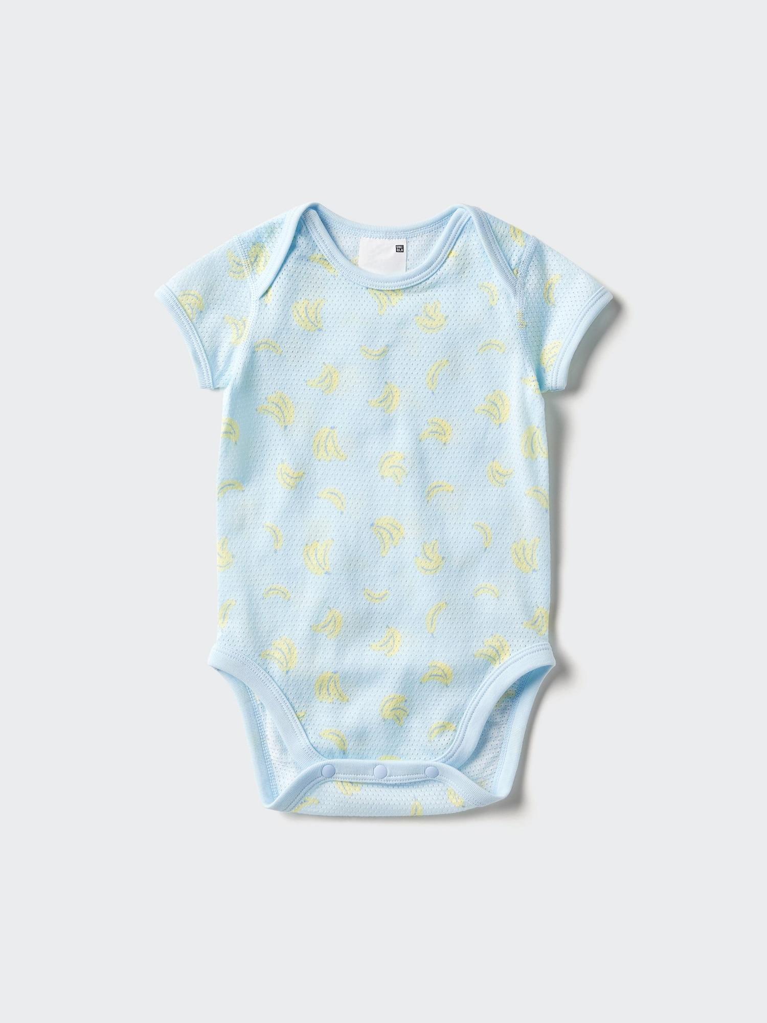 Baby Cotton Mesh Bodysuit | Printed by UNIQLO