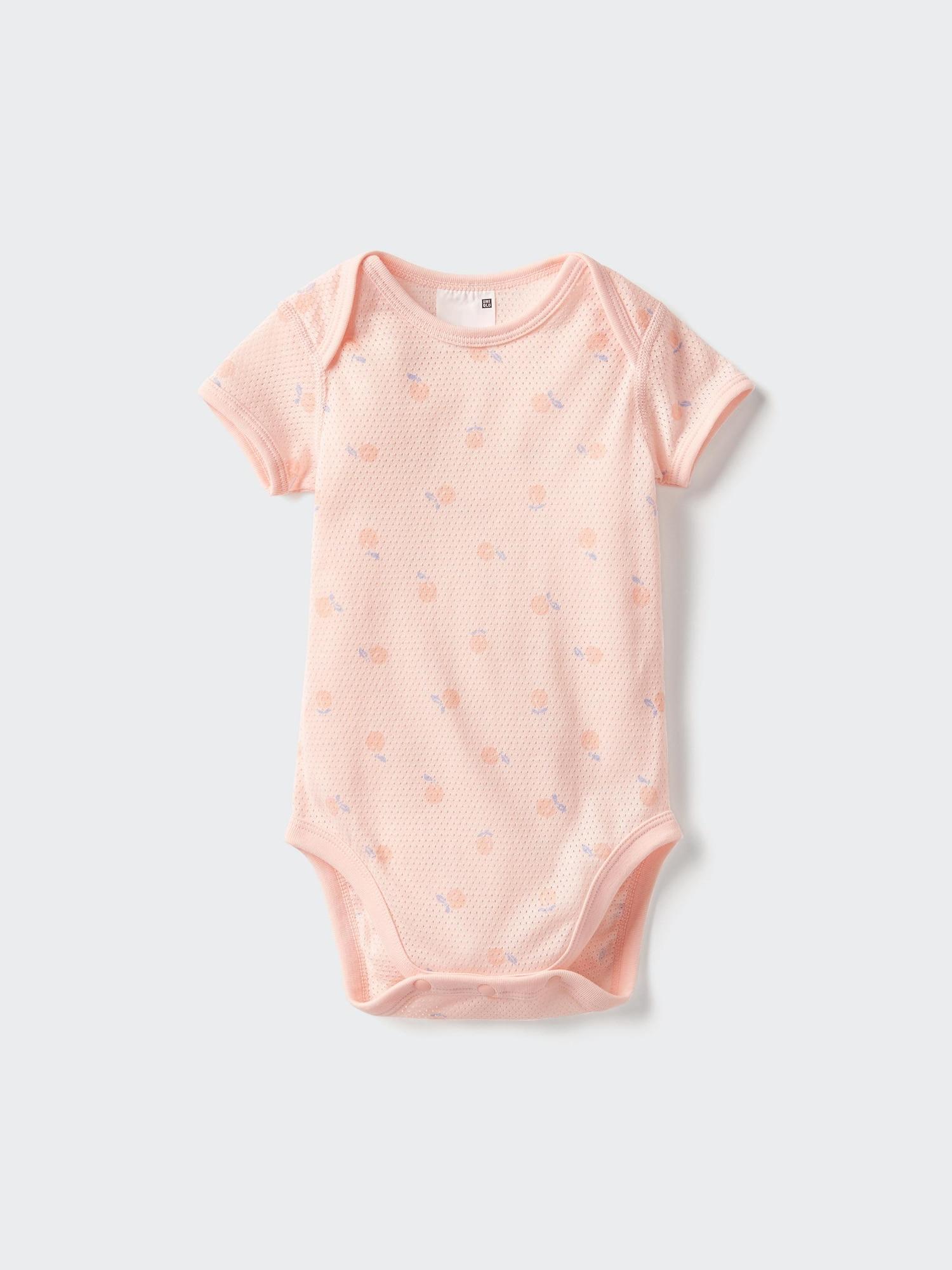 Baby Cotton Mesh Bodysuit | Printed by UNIQLO