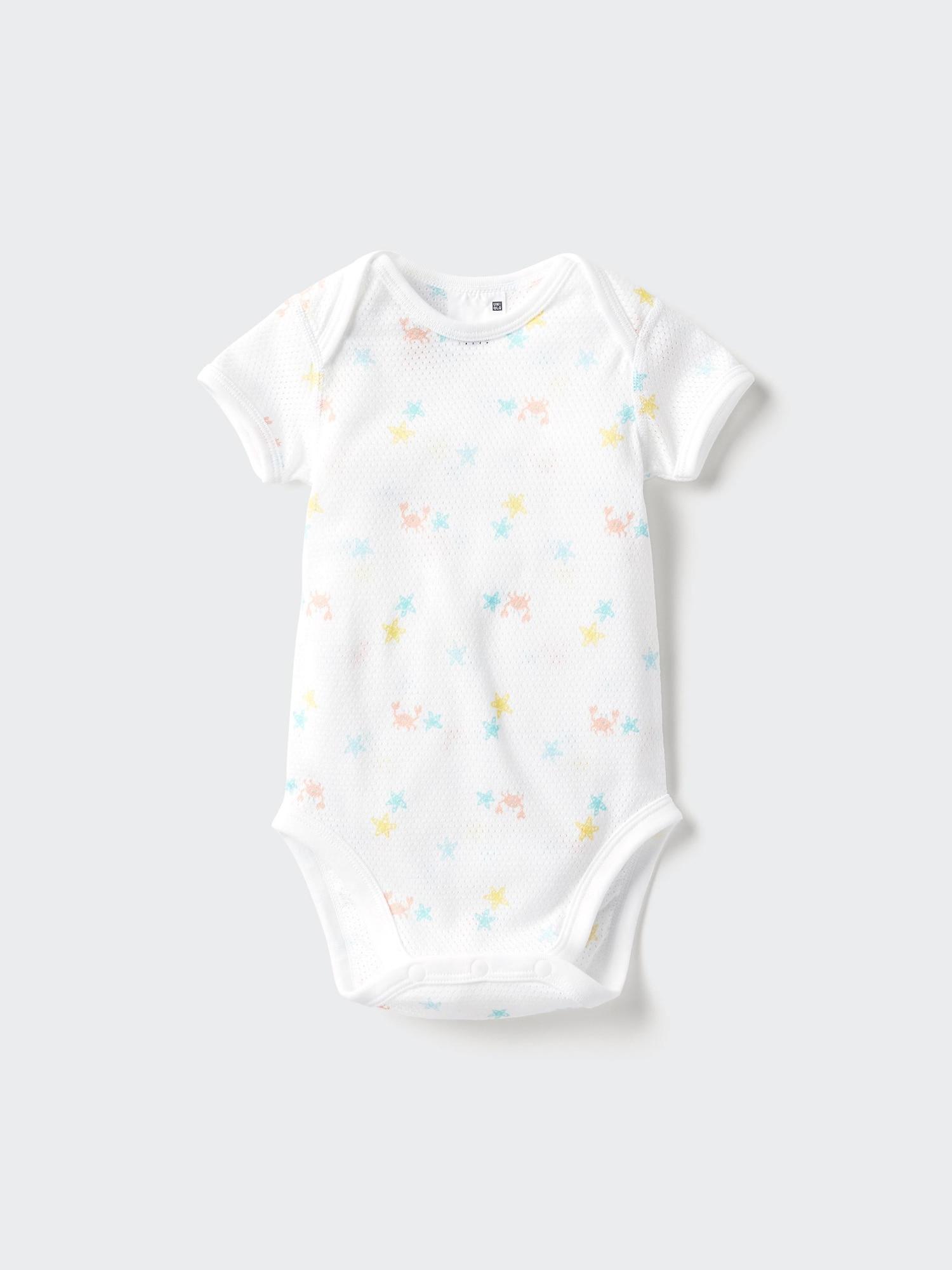 Baby Cotton Mesh Bodysuit | Printed by UNIQLO