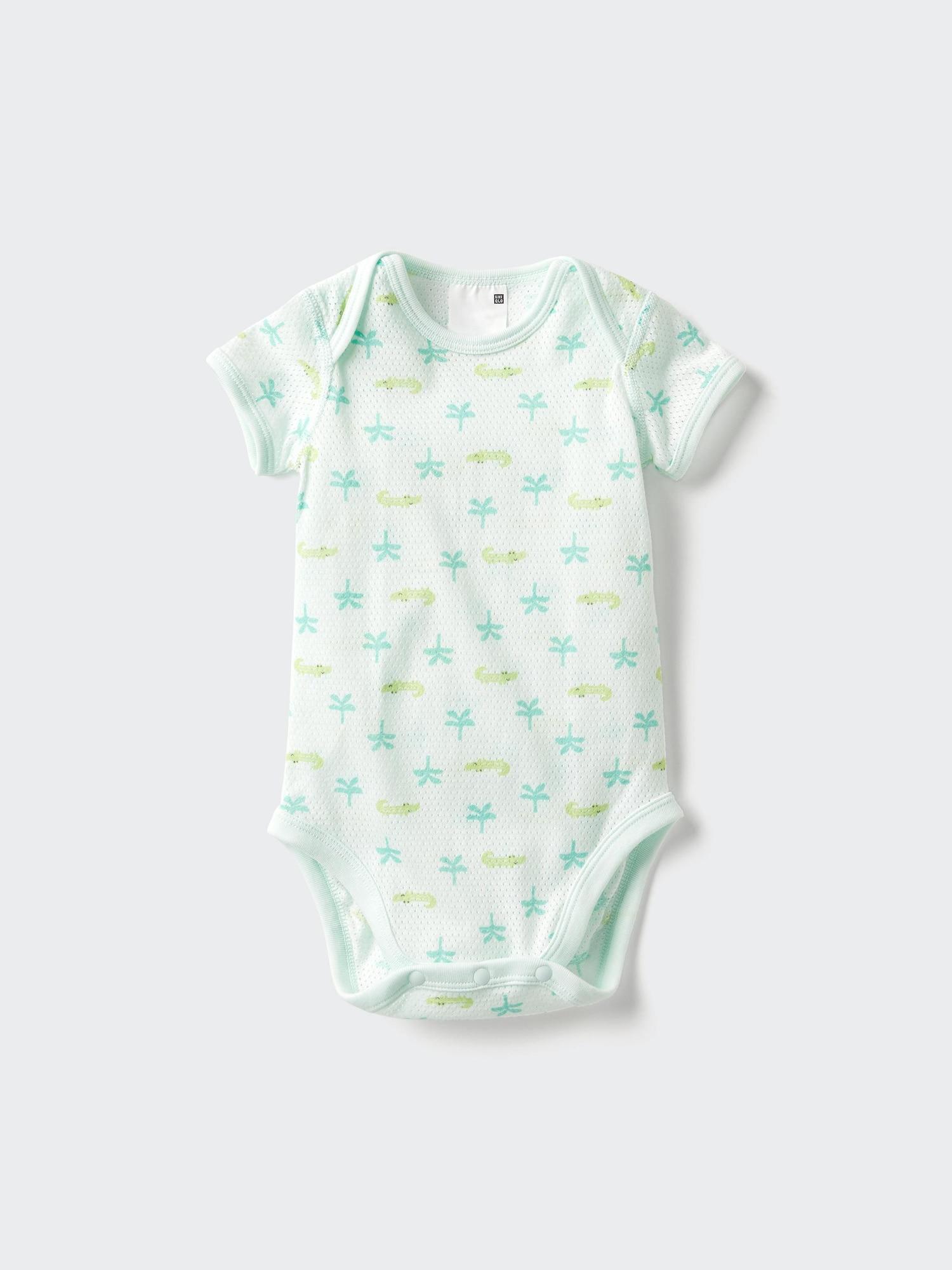 Baby Cotton Mesh Bodysuit | Printed by UNIQLO