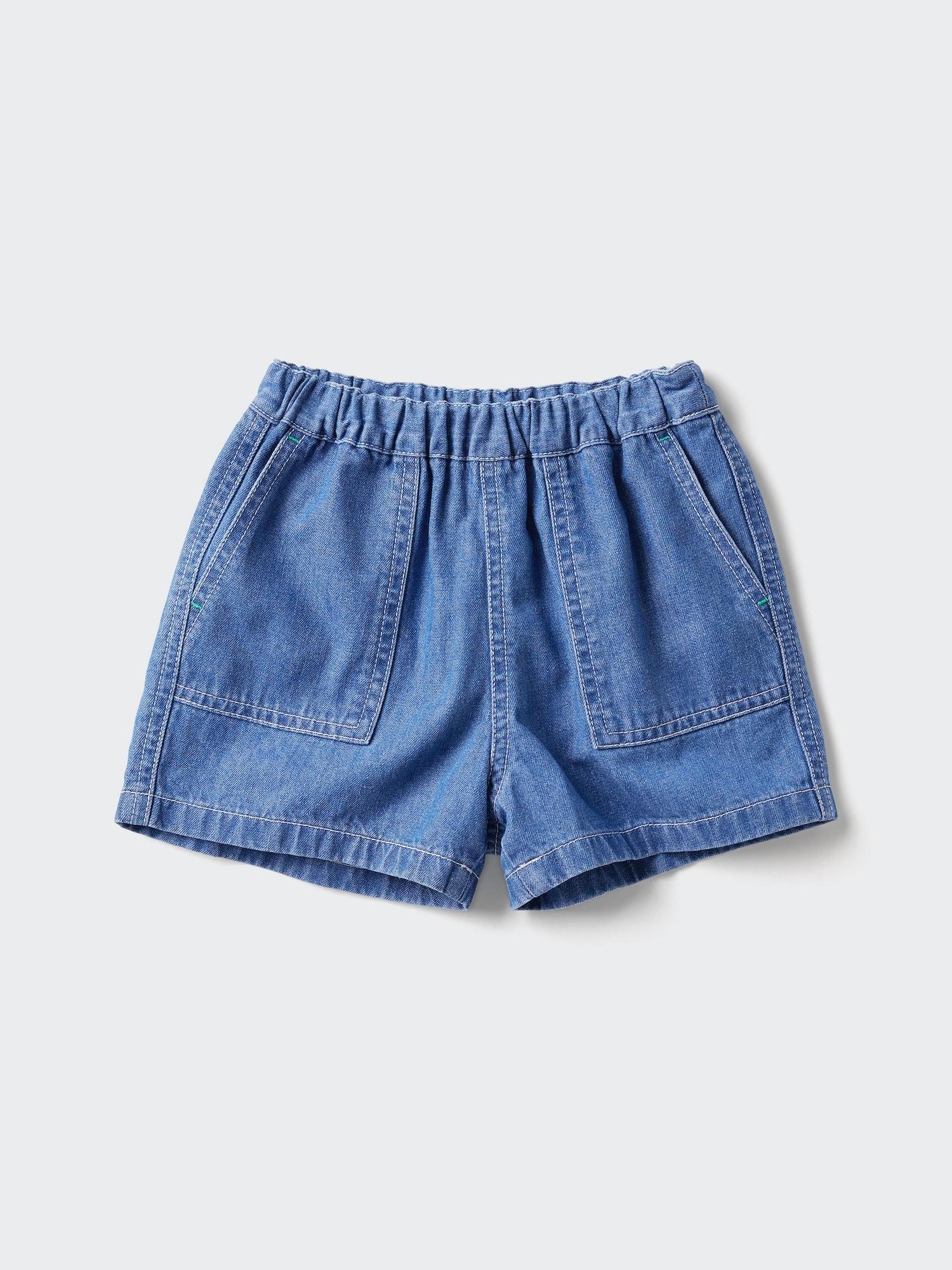 Baby Denim Easy Shorts by UNIQLO