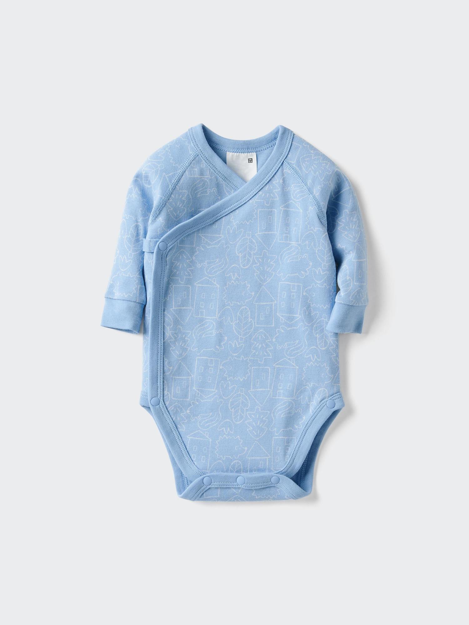 Baby Joy of Print Long Sleeve Bodysuit by UNIQLO