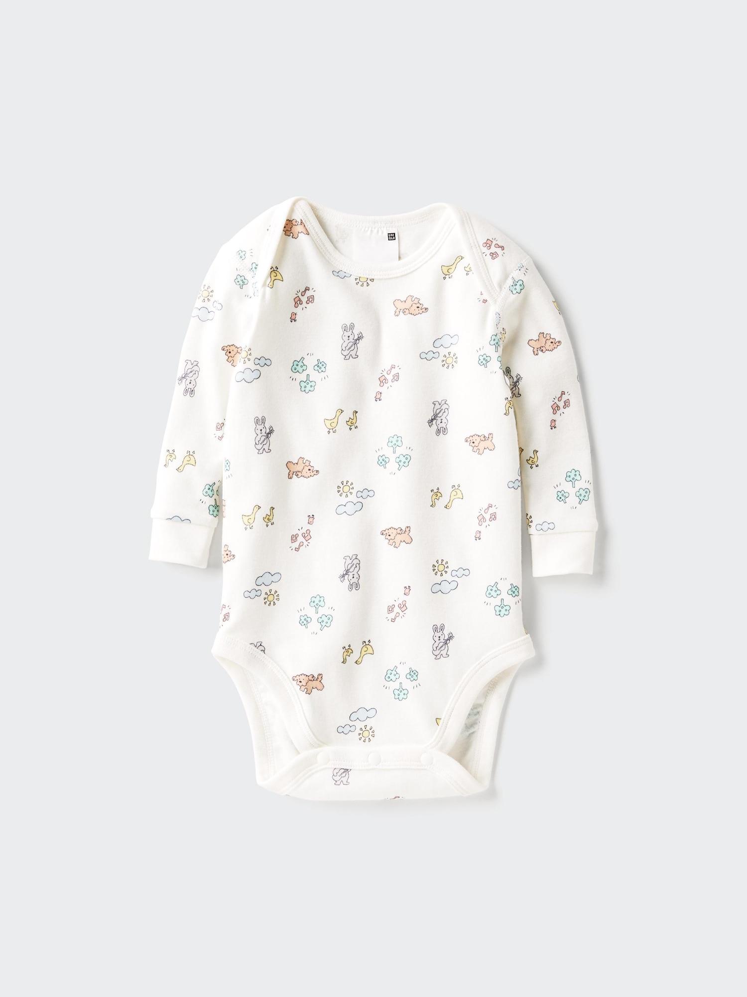Baby Long Sleeve Bodysuit | Printed by UNIQLO
