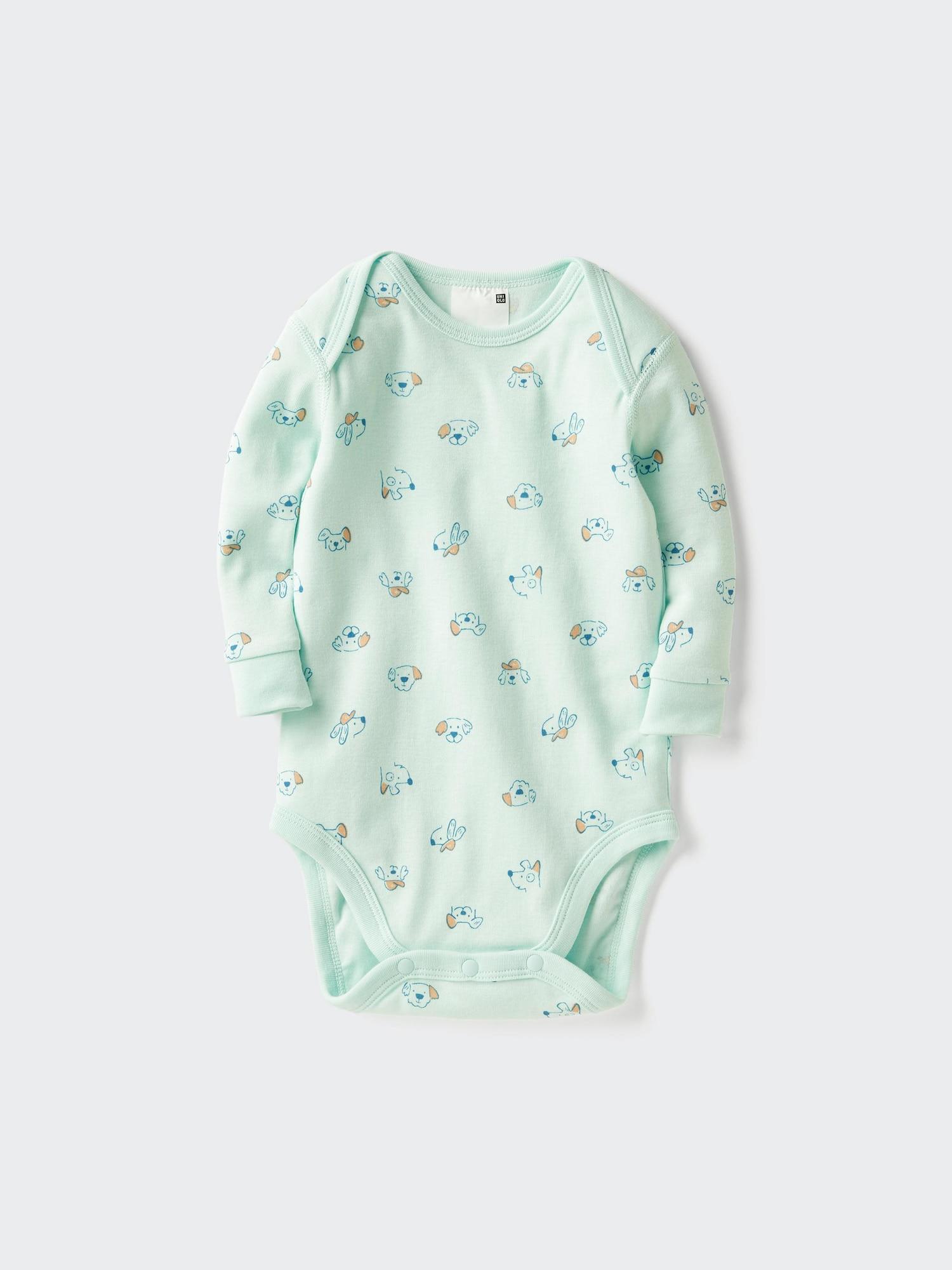 Baby Long Sleeve Bodysuit | Printed by UNIQLO