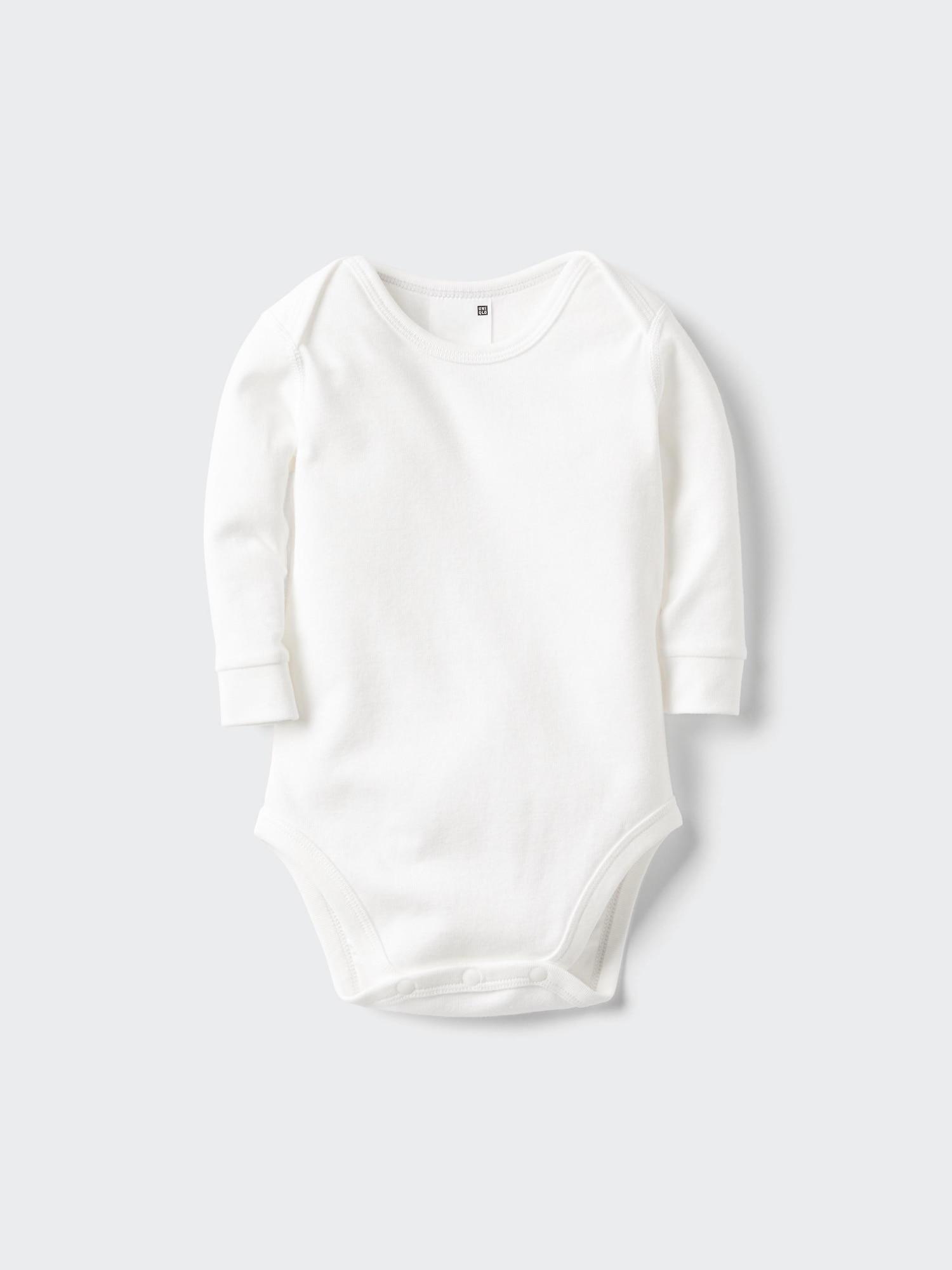 Baby Long Sleeve Bodysuit | Striped by UNIQLO