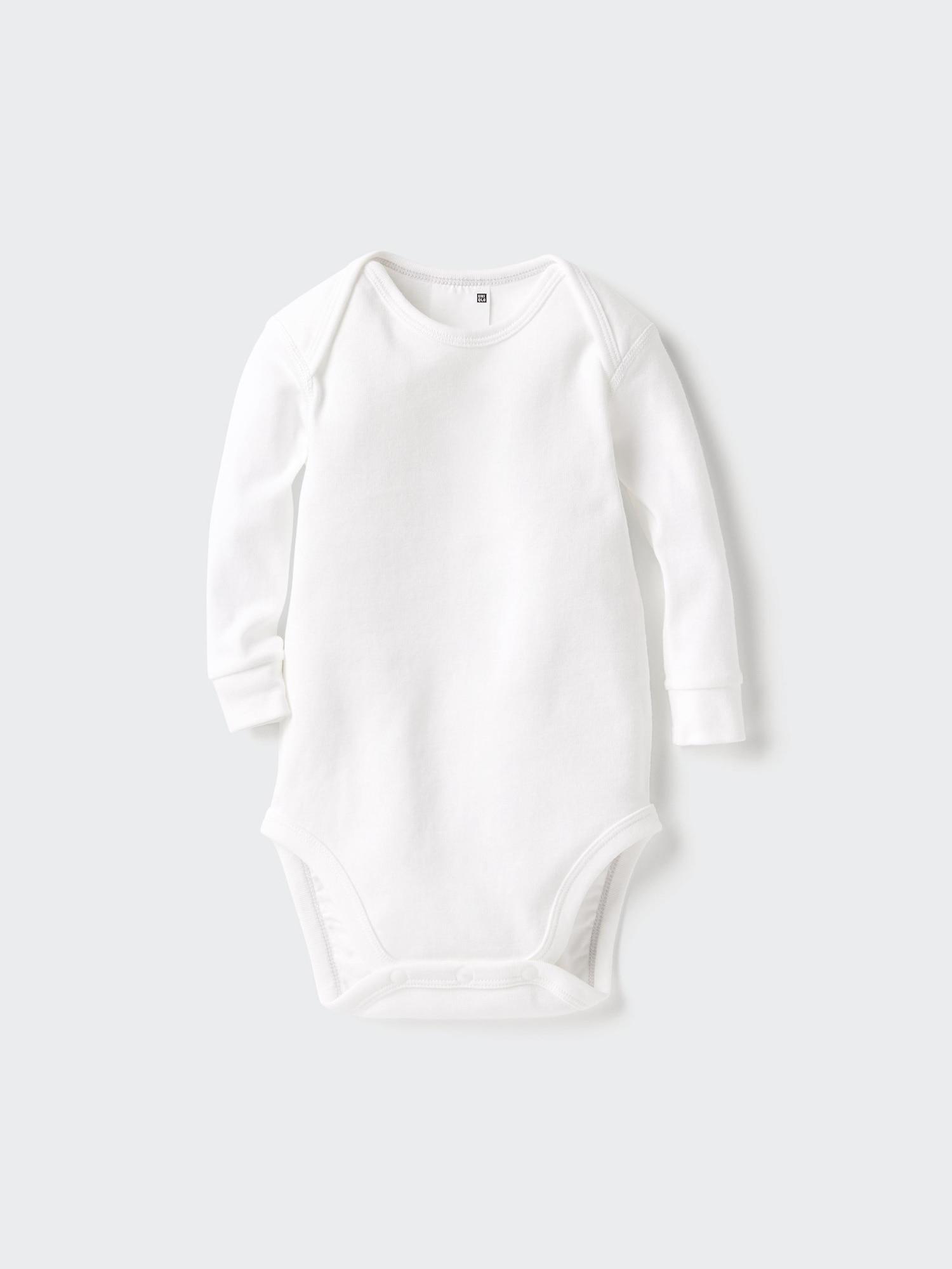 Baby Long Sleeve Bodysuit | Striped by UNIQLO