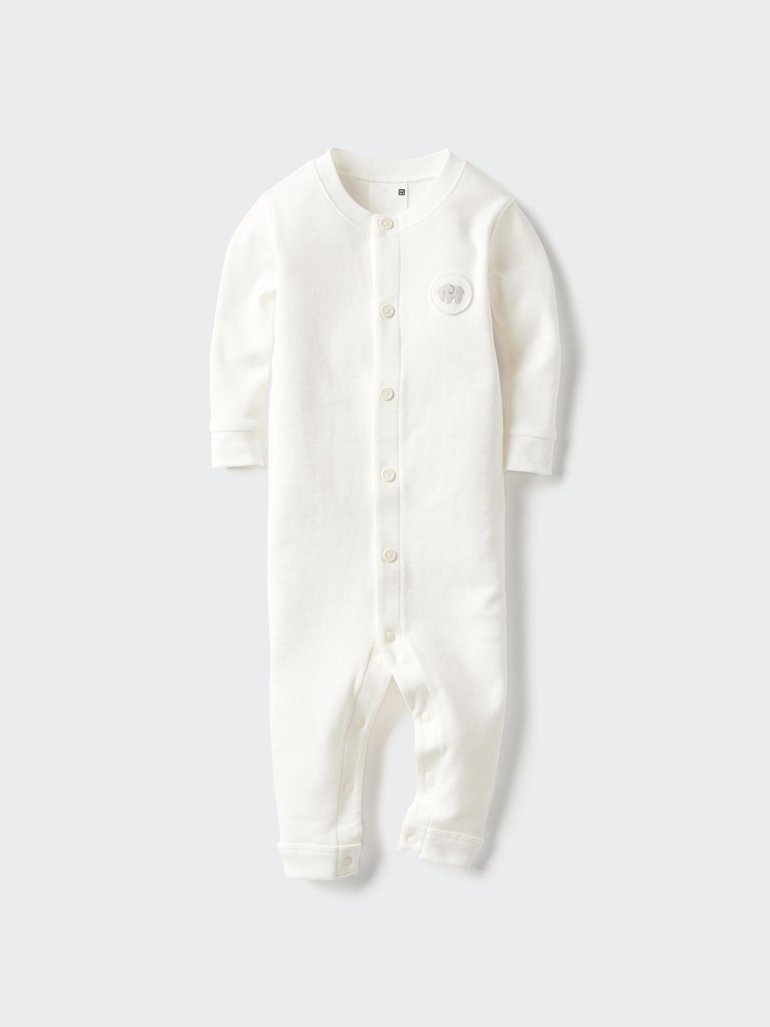 Baby One Piece Outfit Long Sleeve | Embroidered by UNIQLO