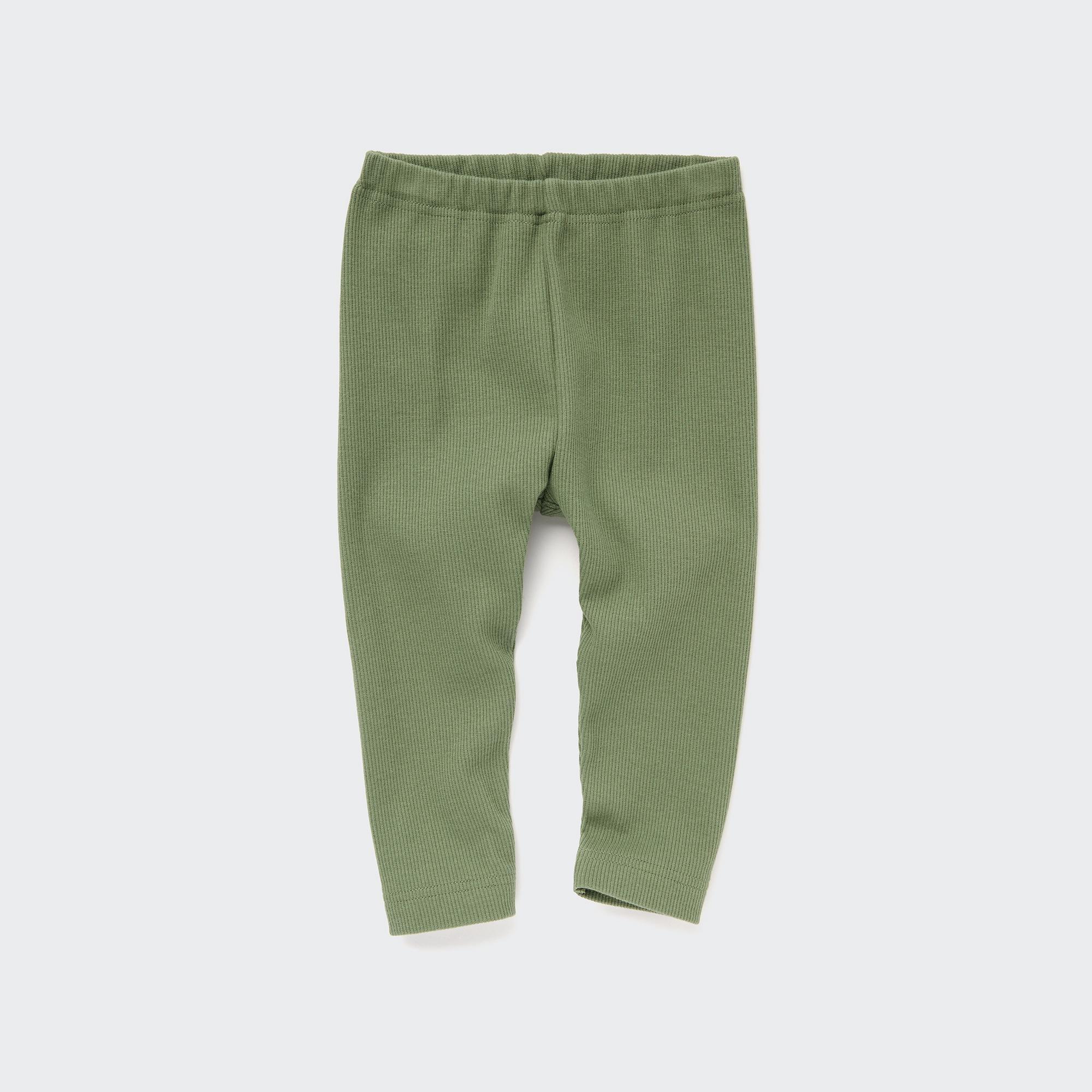 Baby Ribbed Leggings by UNIQLO