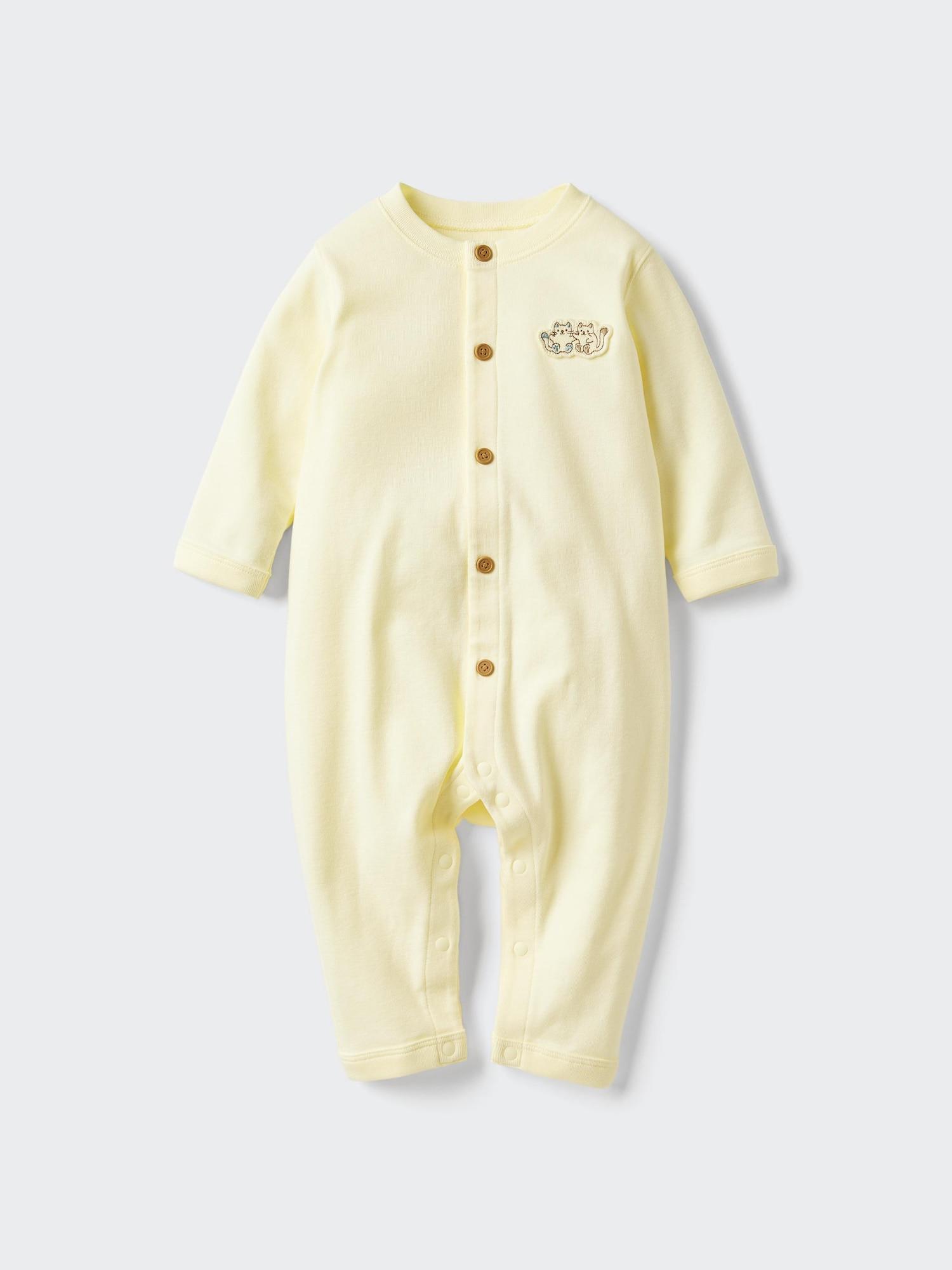 Baby Ribbed One Piece Outfit | Long Sleeve by UNIQLO