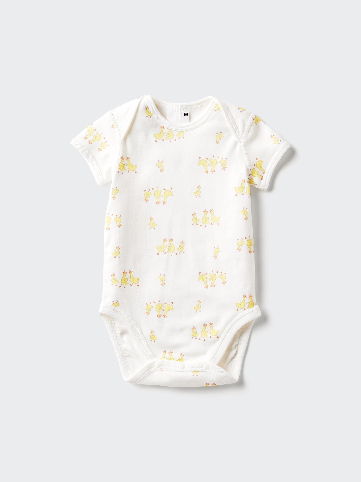 Baby Short Sleeve Bodysuit | Printed by UNIQLO