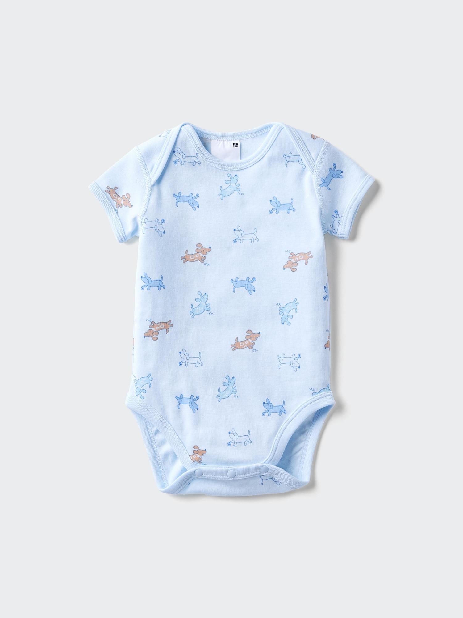 Baby Short Sleeve Bodysuit | Printed by UNIQLO