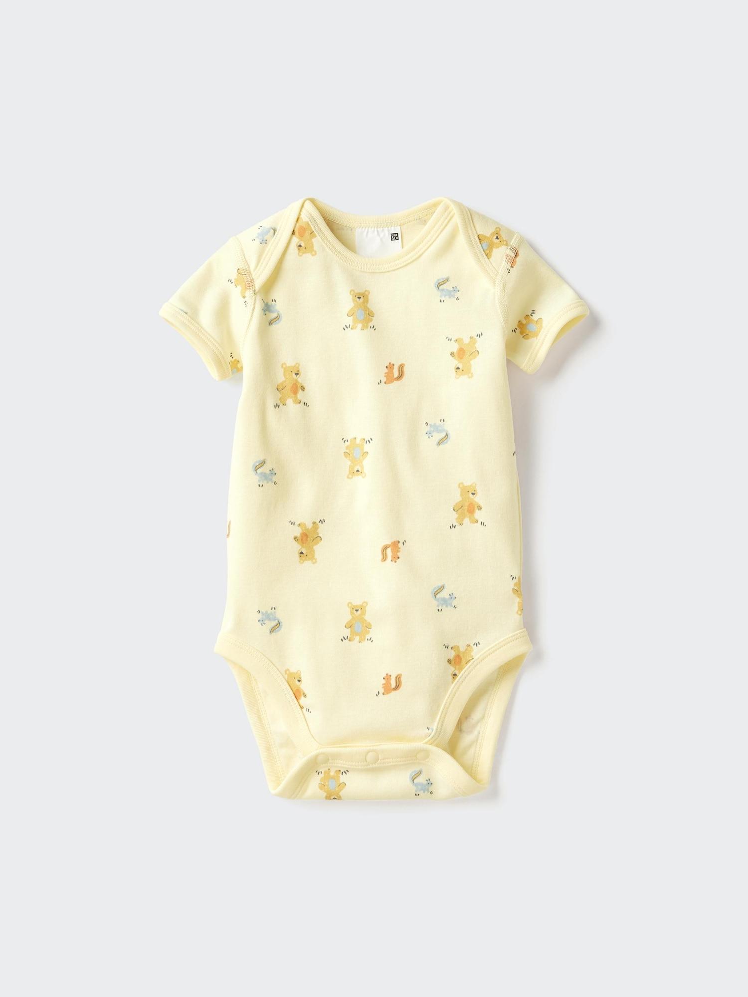 Baby Short Sleeve Bodysuit | Printed by UNIQLO