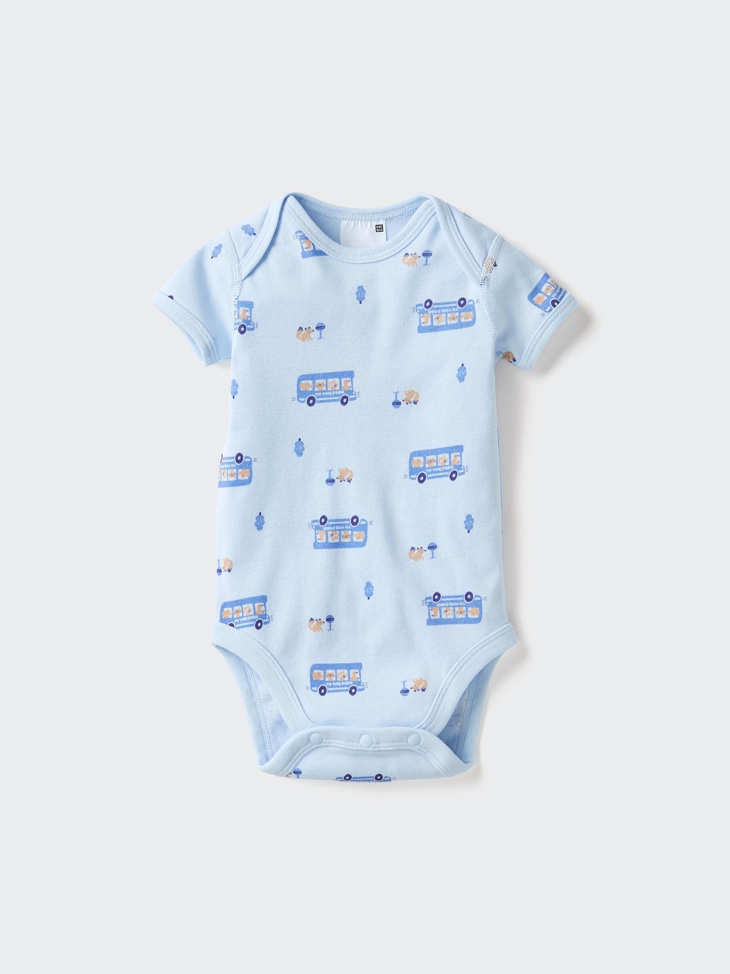 Baby Short Sleeve Bodysuit | Printed by UNIQLO