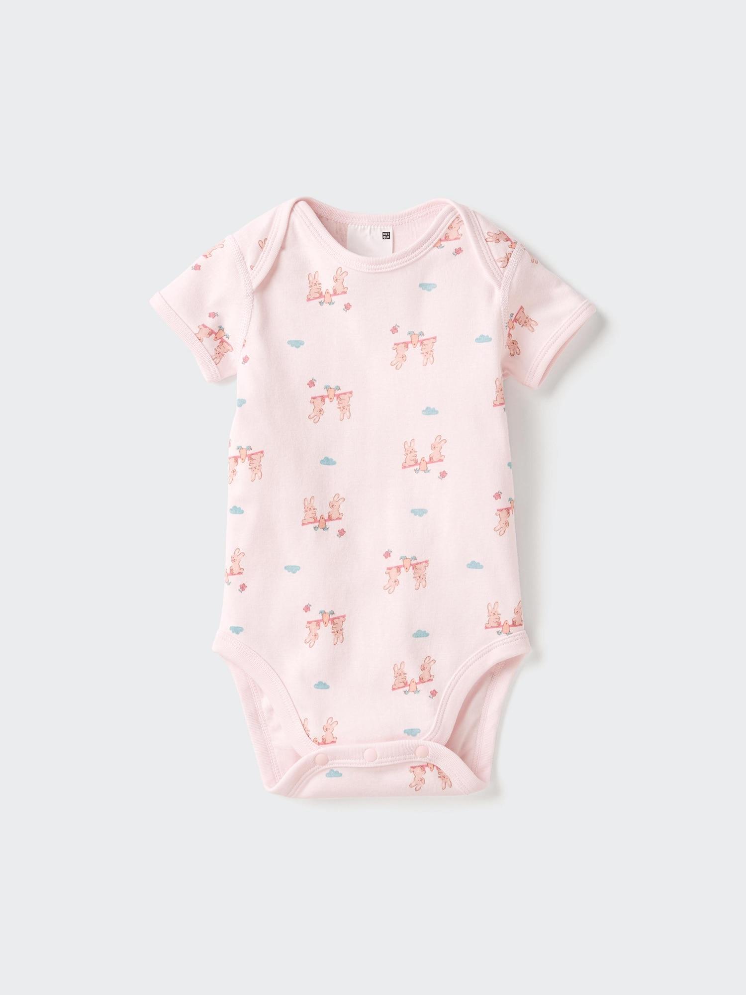 Baby Short Sleeve Bodysuit | Printed by UNIQLO