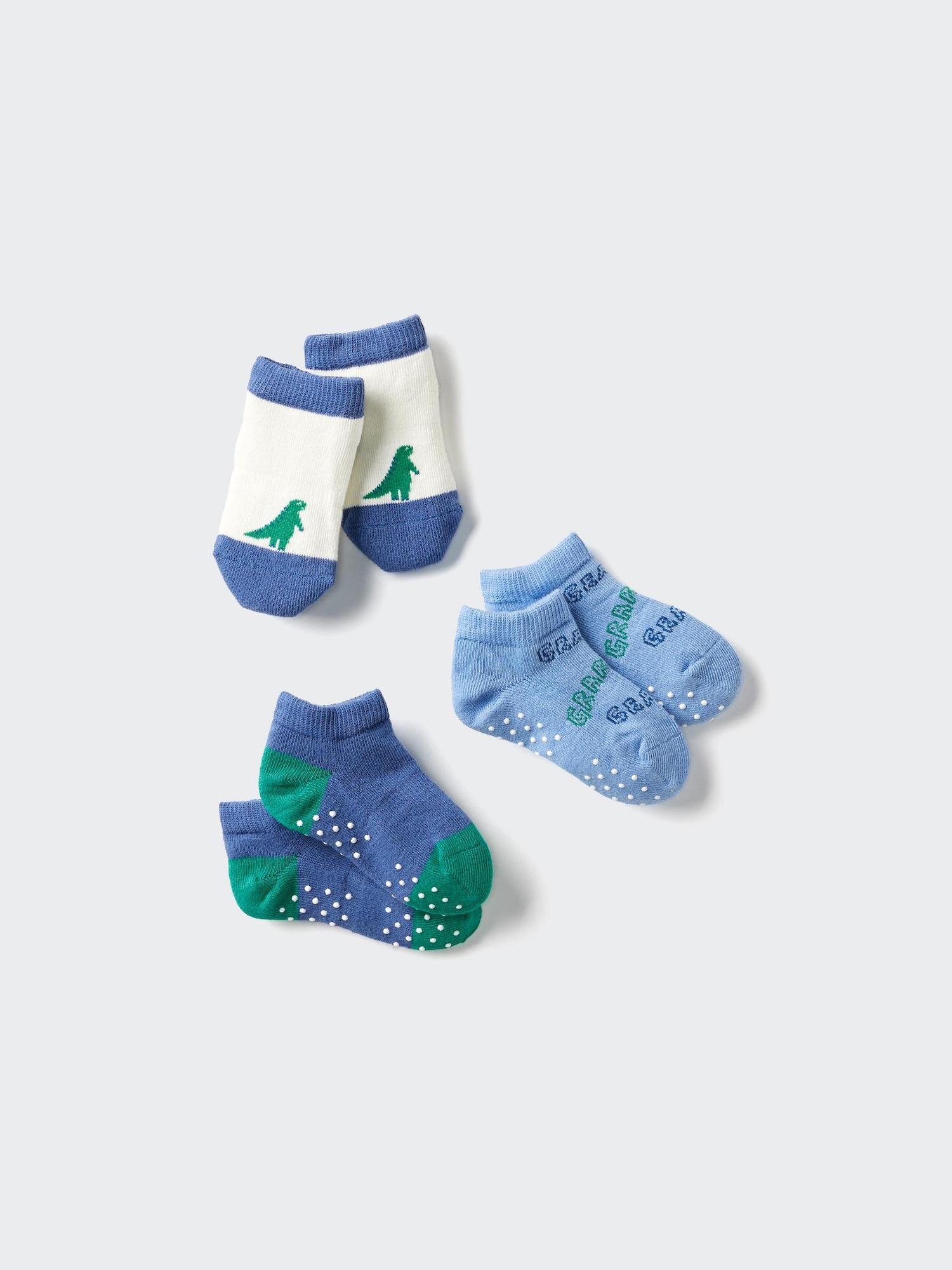Baby Short Socks | 3 Pairs by UNIQLO