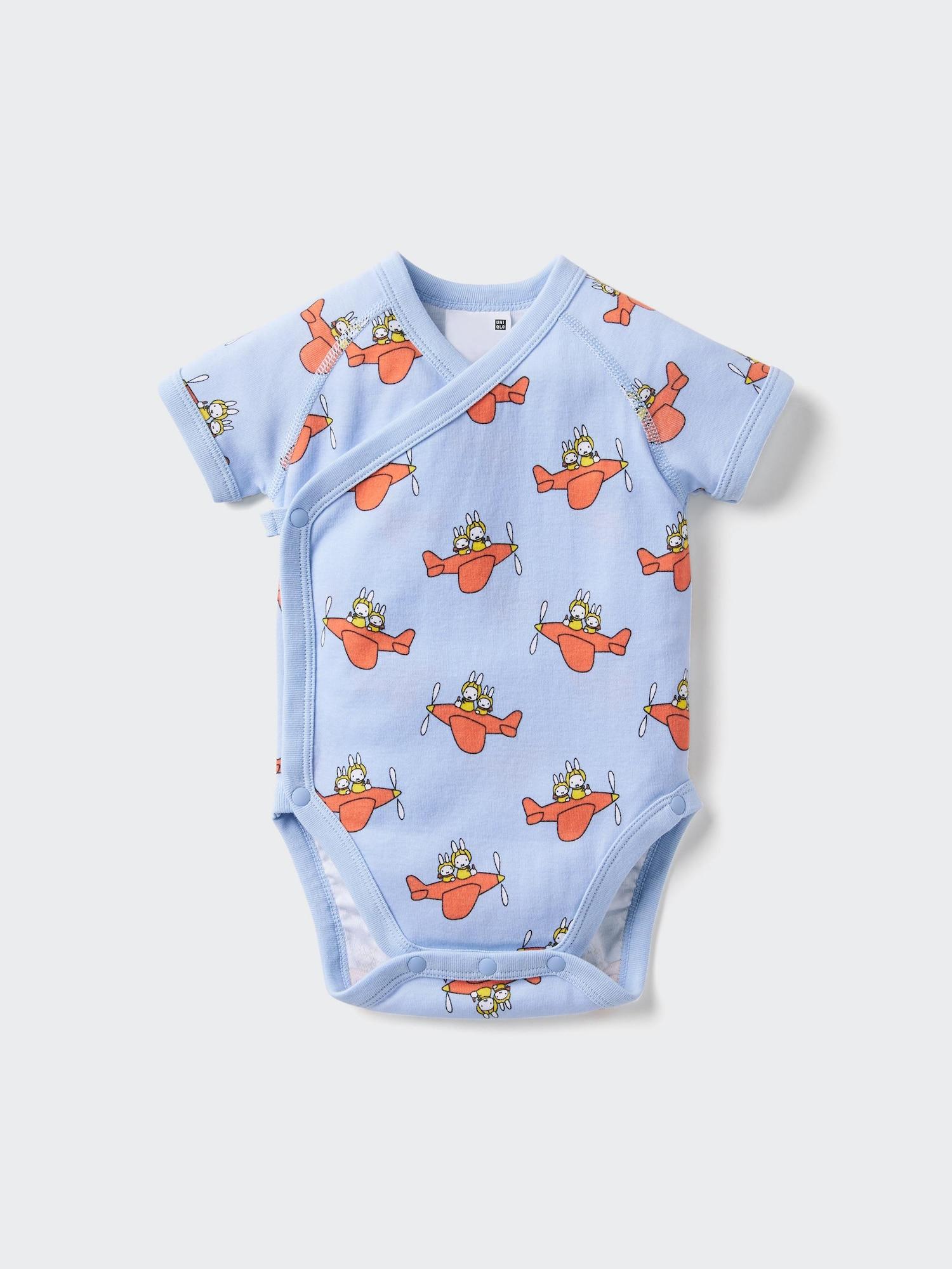 Baby The Picture Book Collection Bodysuit Short Sleeve | Open Front | miffy by UNIQLO