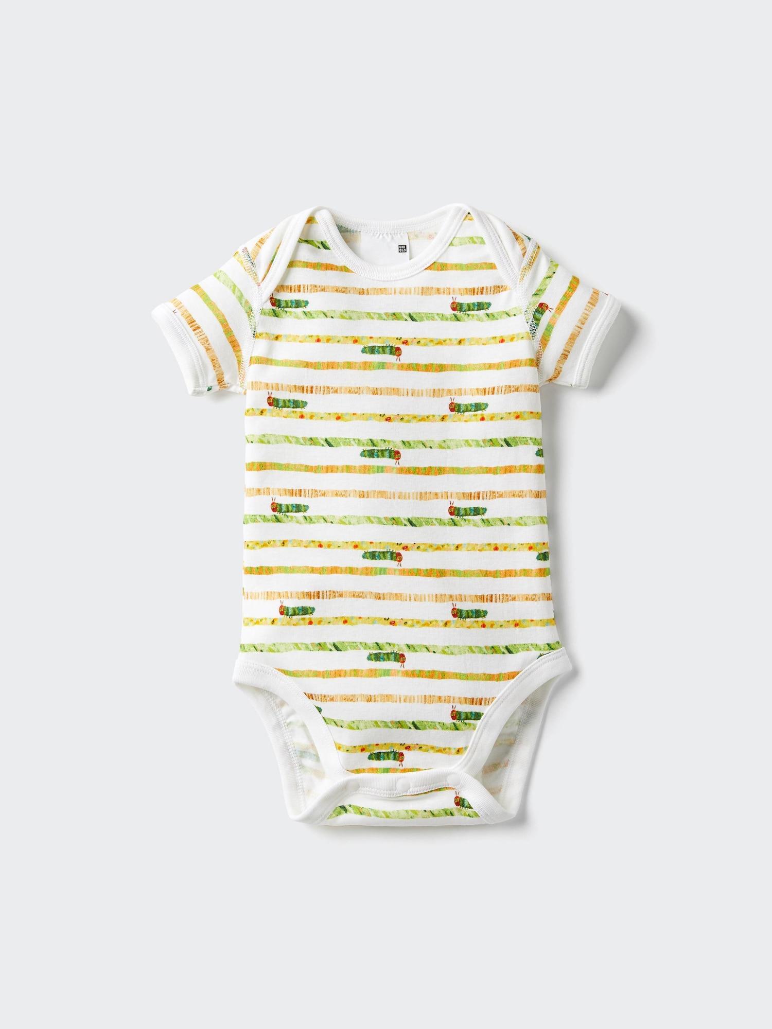 Baby The Picture Book Collection Short Sleeve Bodysuit | Caterpillar by UNIQLO