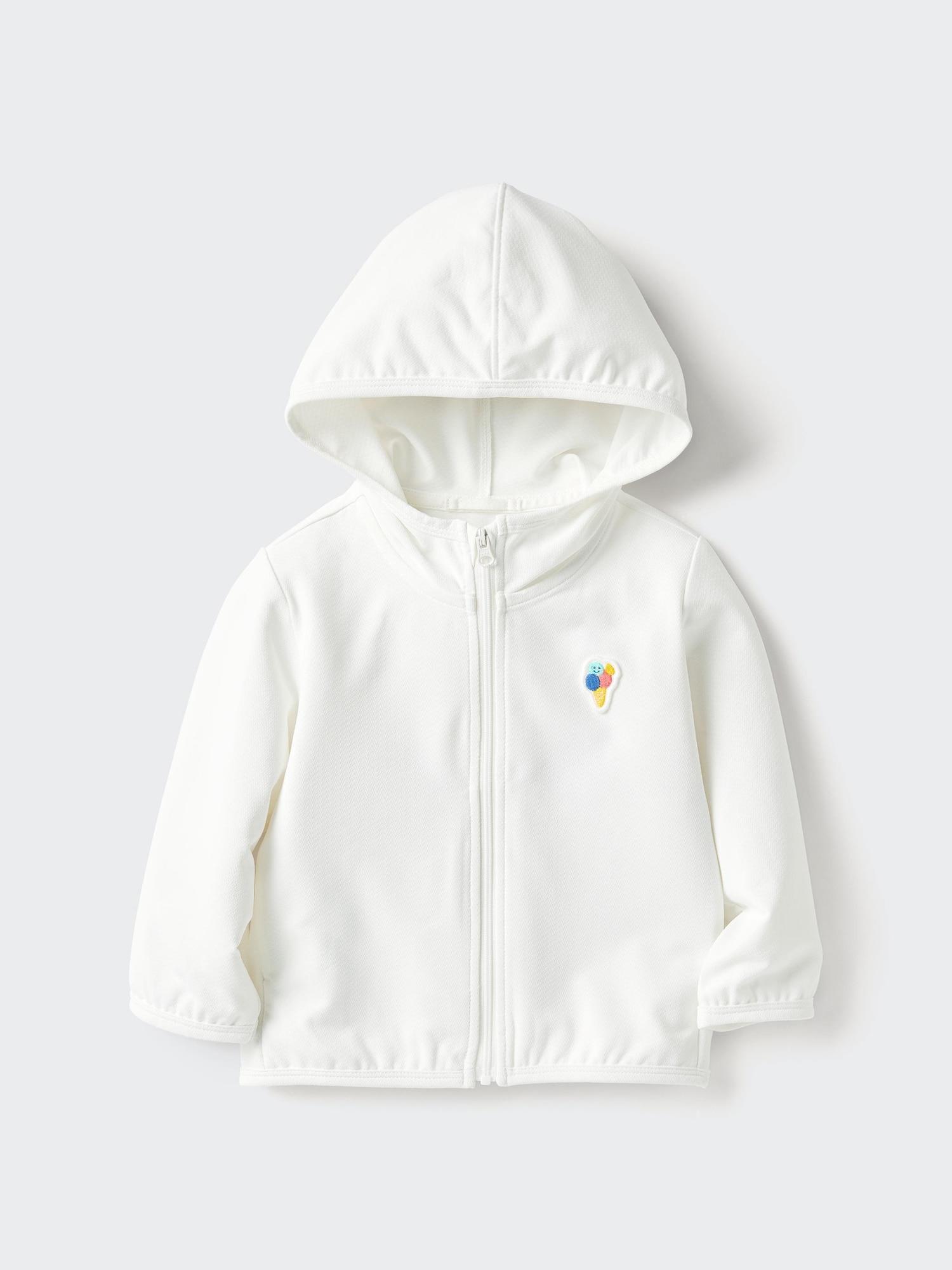 Baby UV Protection Mesh Hoodie by UNIQLO