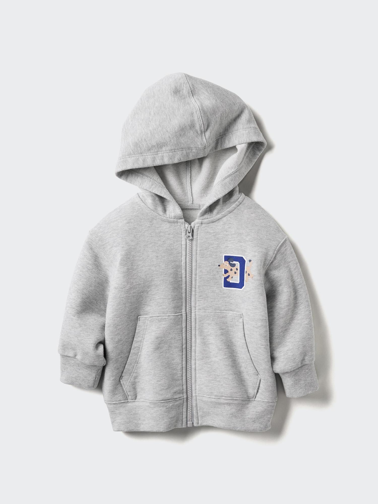 Baby Ultra Stretch Sweat Full-Zip Hoodie by UNIQLO