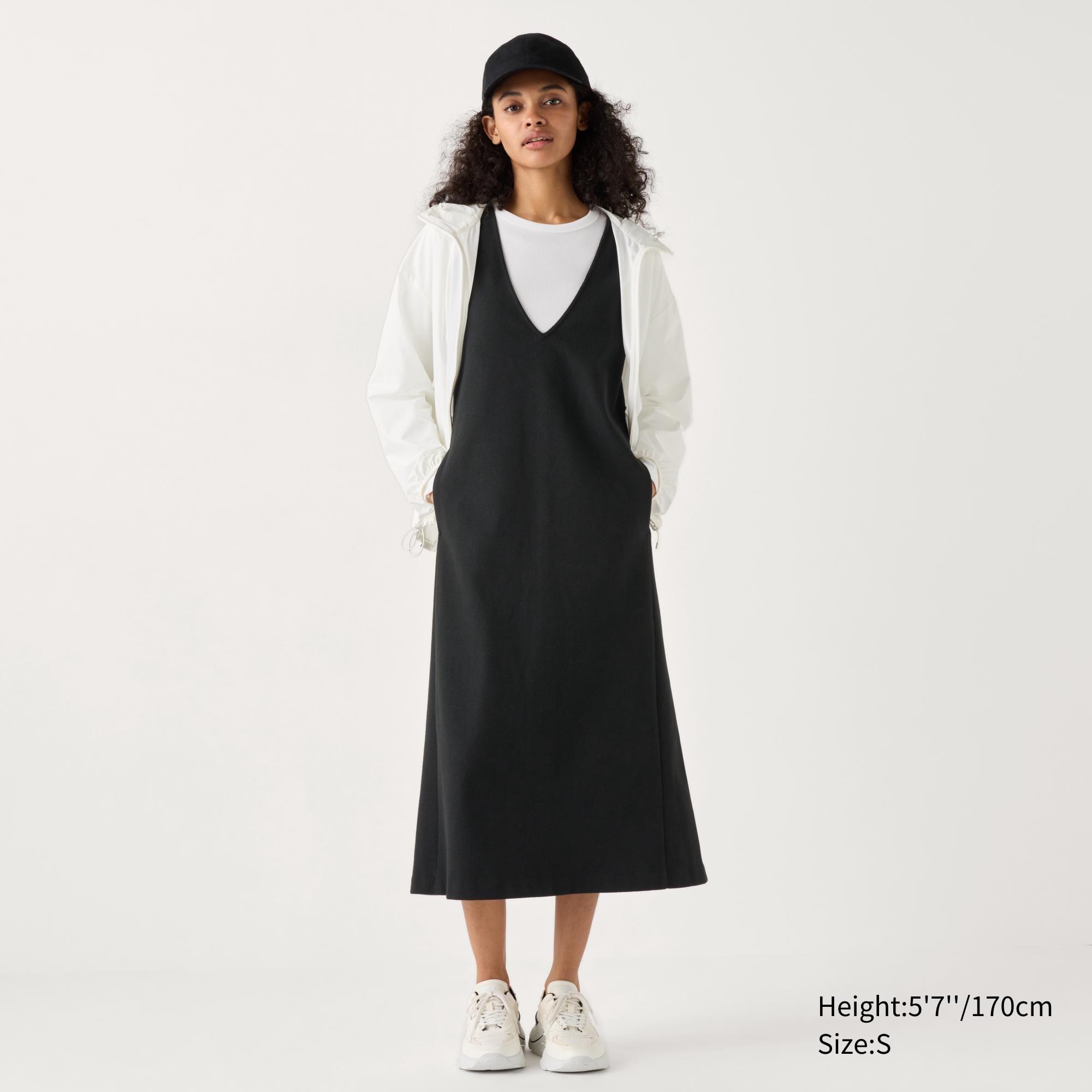 Brushed Jersey Uniqlo Jumper Dress NWT Uniqlo Womens Brushed Jersey Jumper  Dress U-neck Size XL