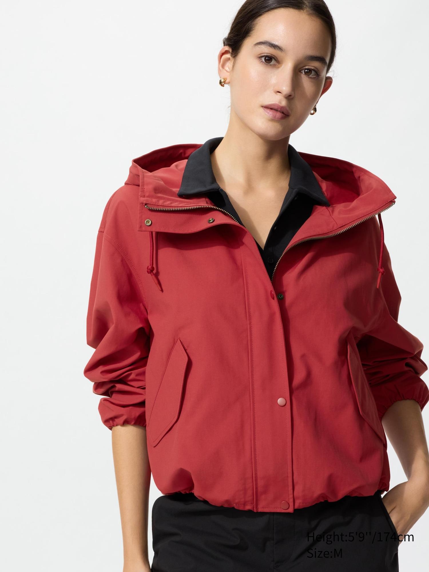 Cotton Blend Short Parka by UNIQLO