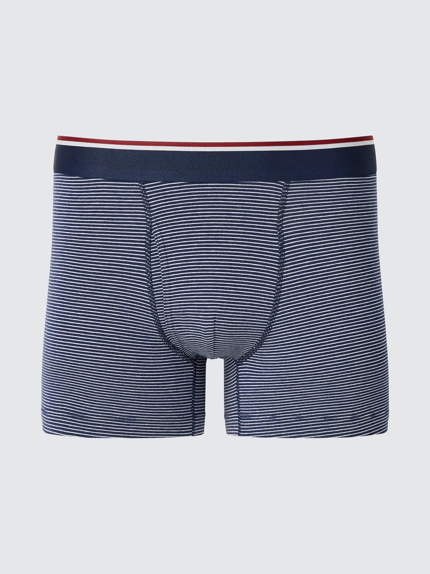 Cotton Boxer Briefs | Striped by UNIQLO