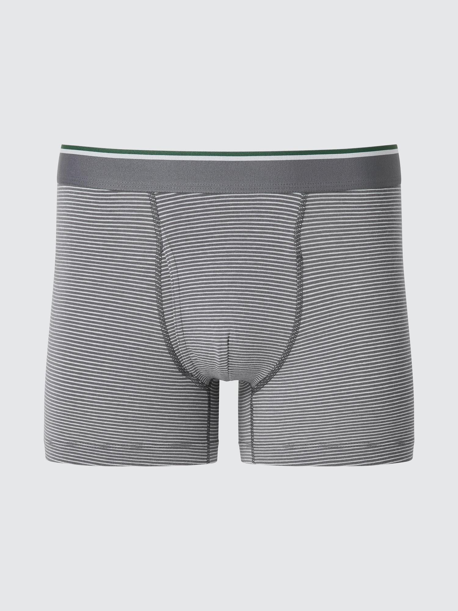 Cotton Boxer Briefs | Striped by UNIQLO