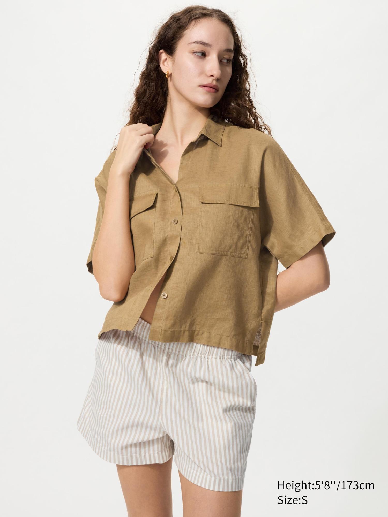 Cotton Easy Shorts | Stripe by UNIQLO