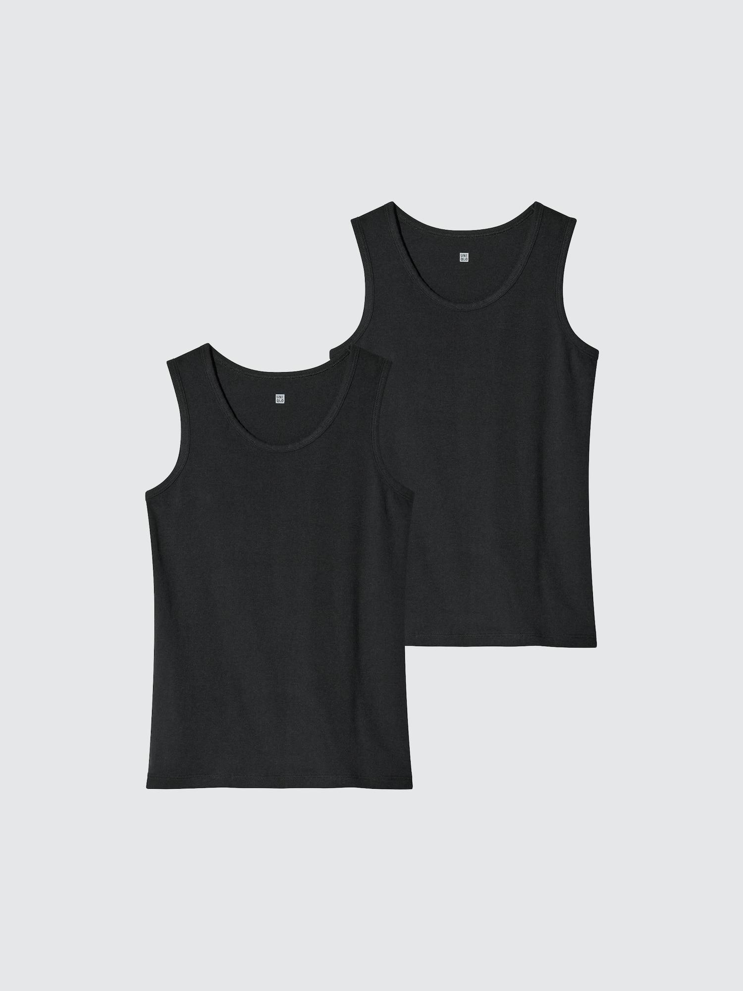 Cotton Inner Tank Top | 2 Pack by UNIQLO