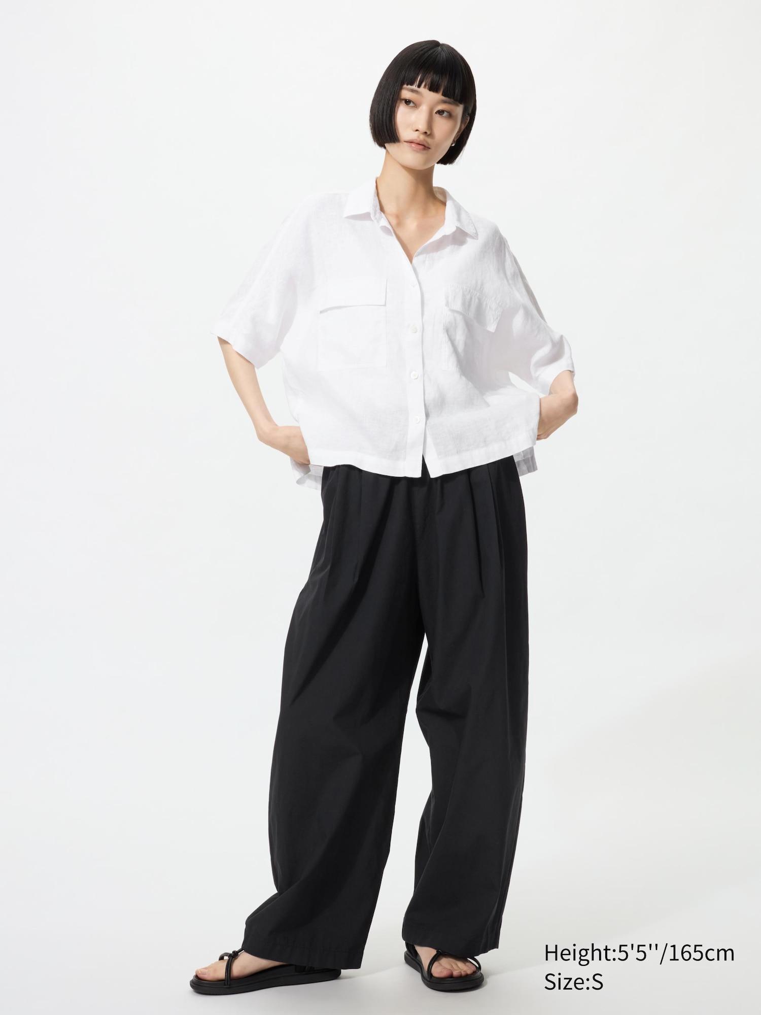 Cotton Volume Easy Pants by UNIQLO