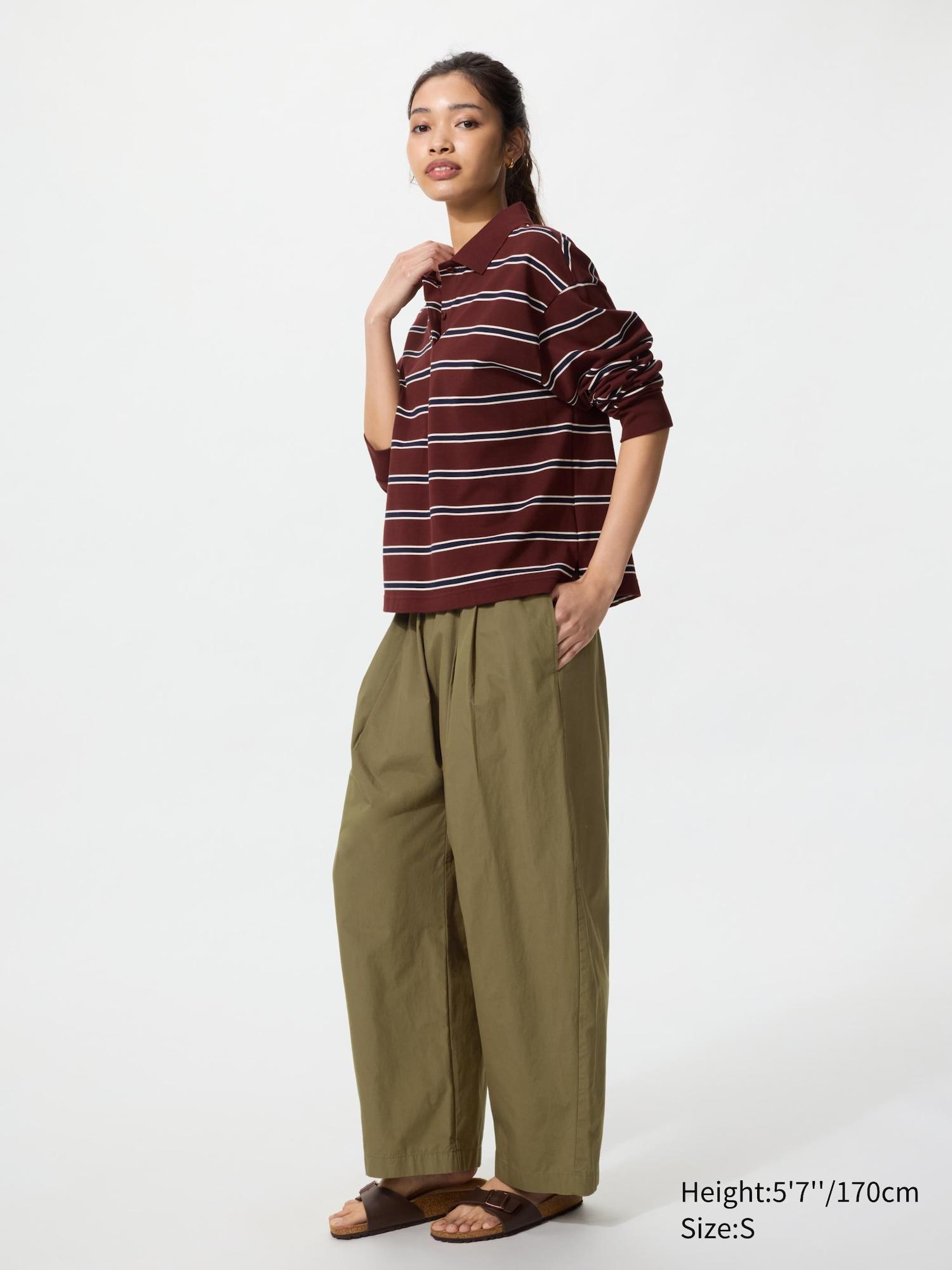 Cotton Volume Easy Pants by UNIQLO