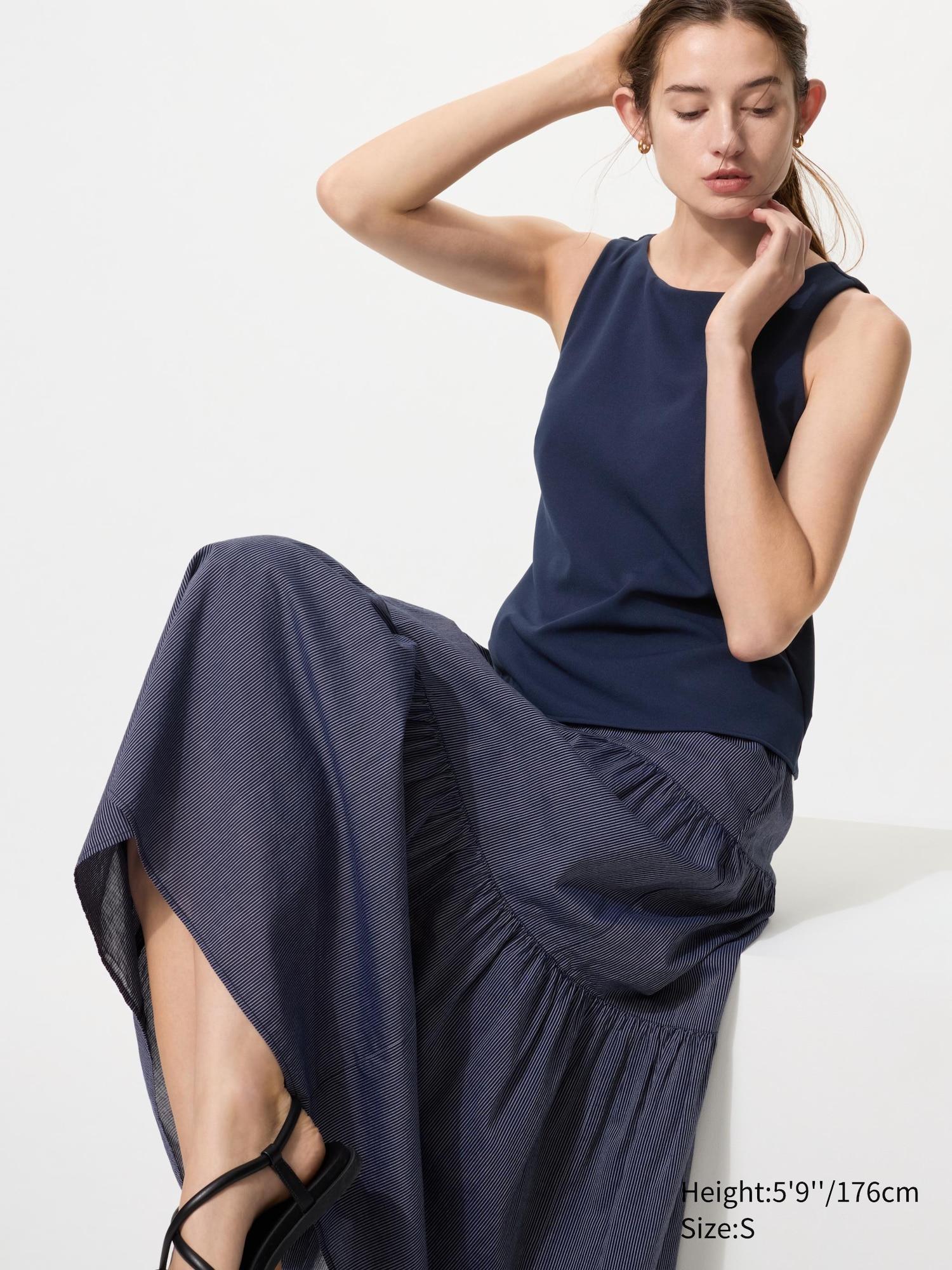 Crepe Jersey Boat Neck Bra Top by UNIQLO