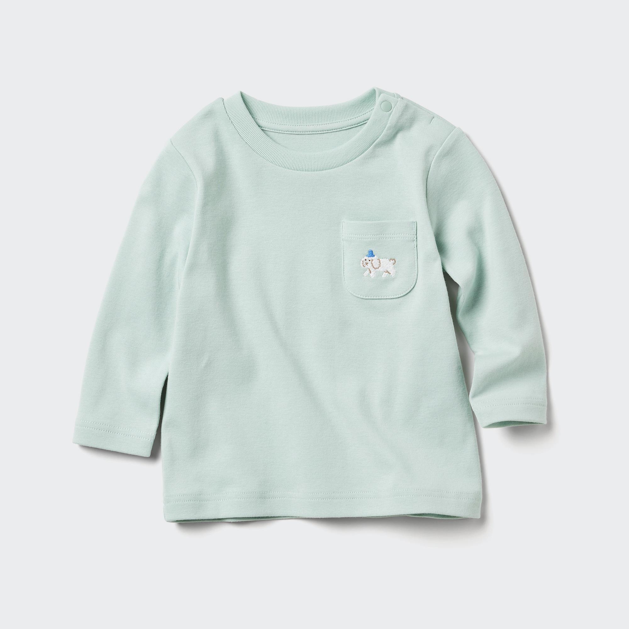 Crew Neck T-Shirt | Long Sleeve by UNIQLO