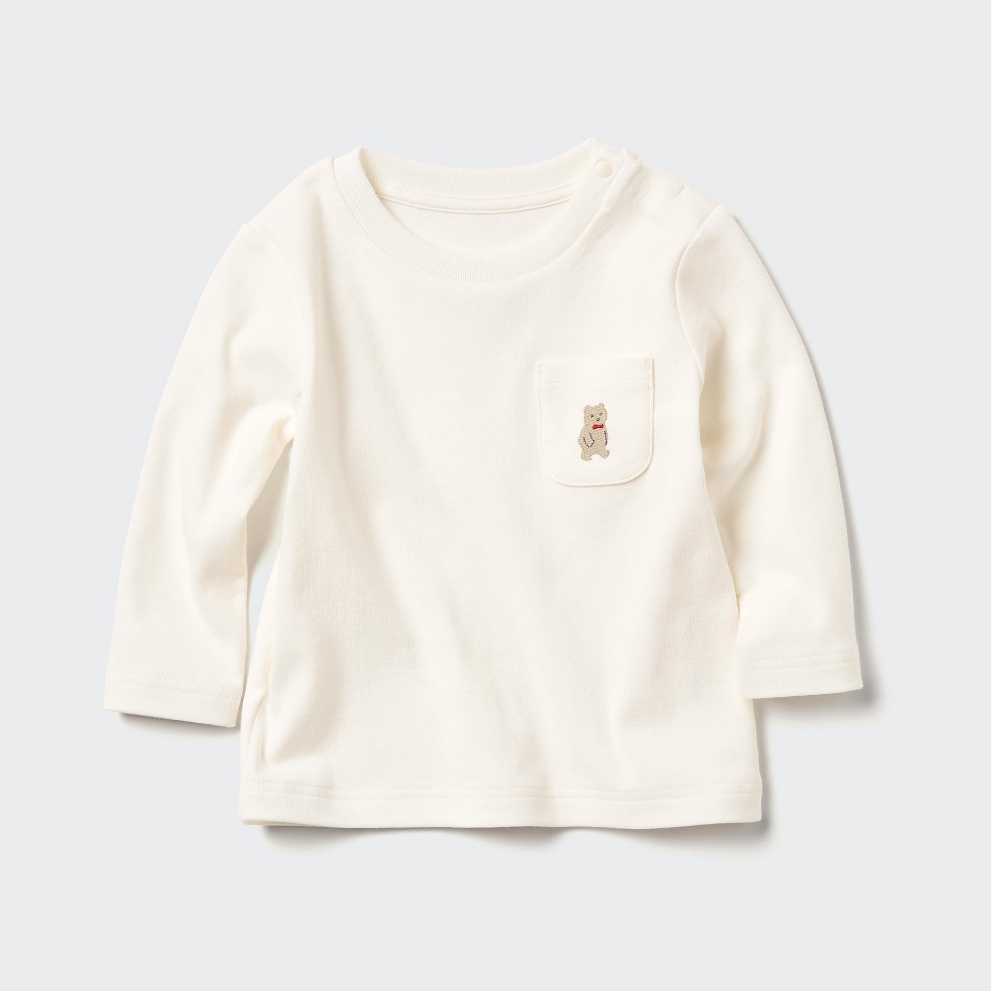 Crew Neck T-Shirt | Long Sleeve by UNIQLO