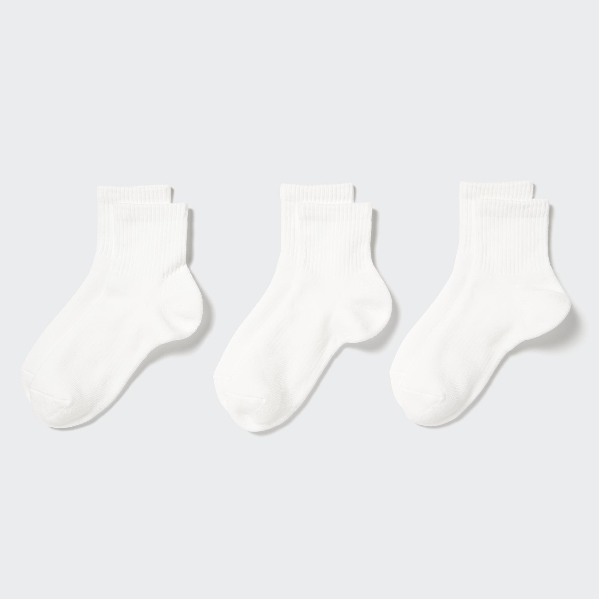 Crew Ribbed Pile Socks | 3 Pairs by UNIQLO