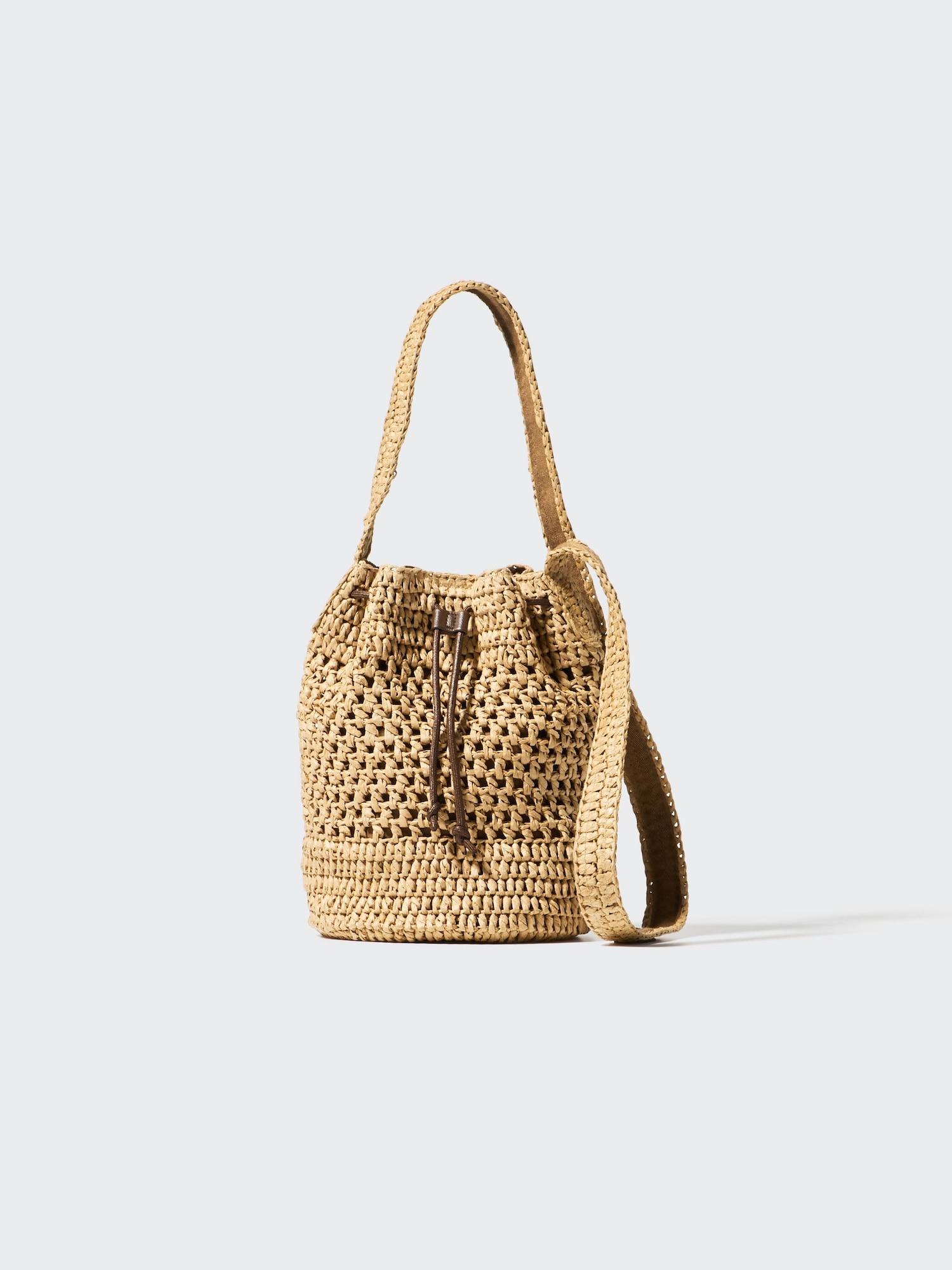 Crochet Drawstring Bag by UNIQLO