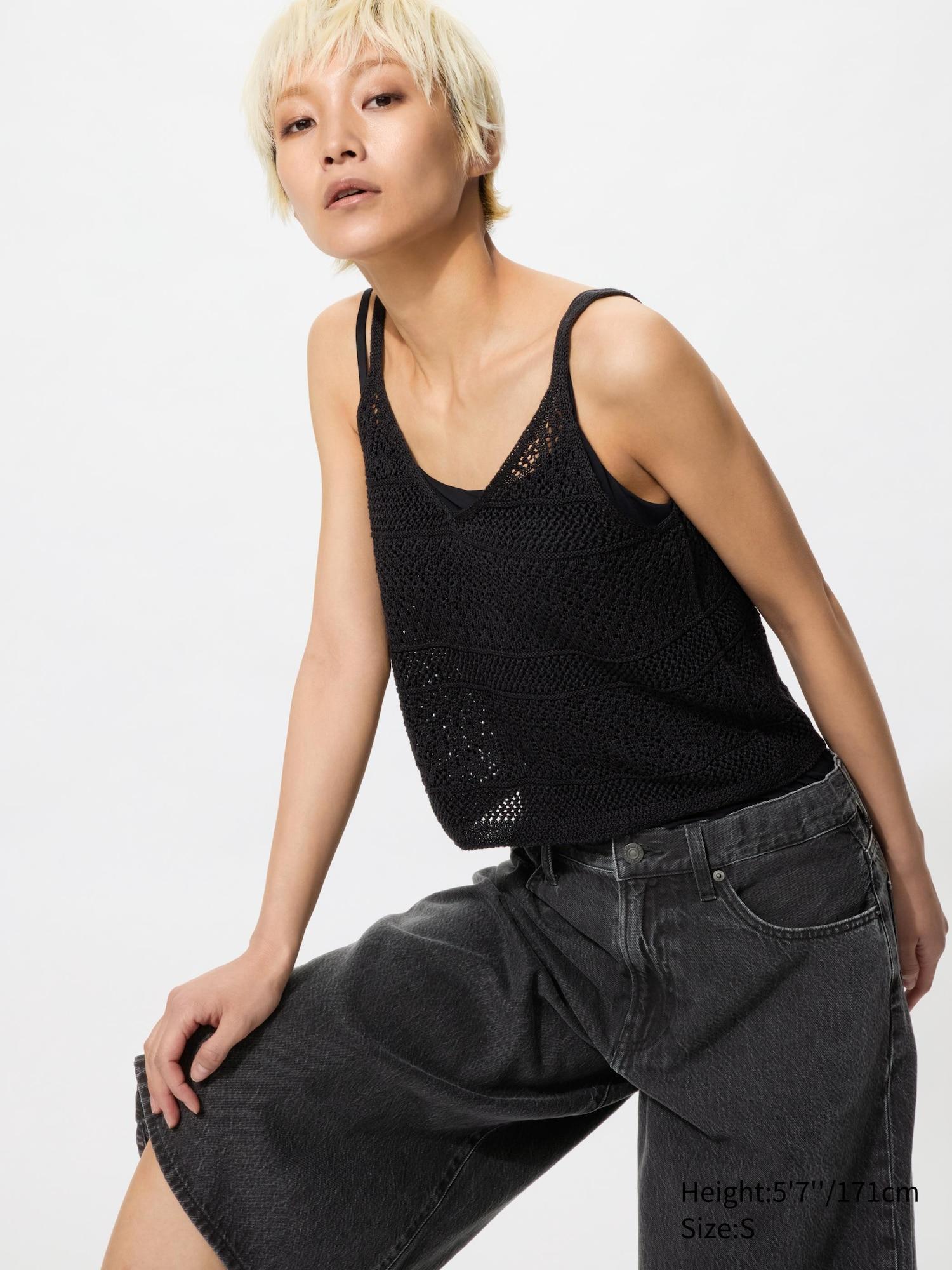Crochet Knitted Camisole by UNIQLO