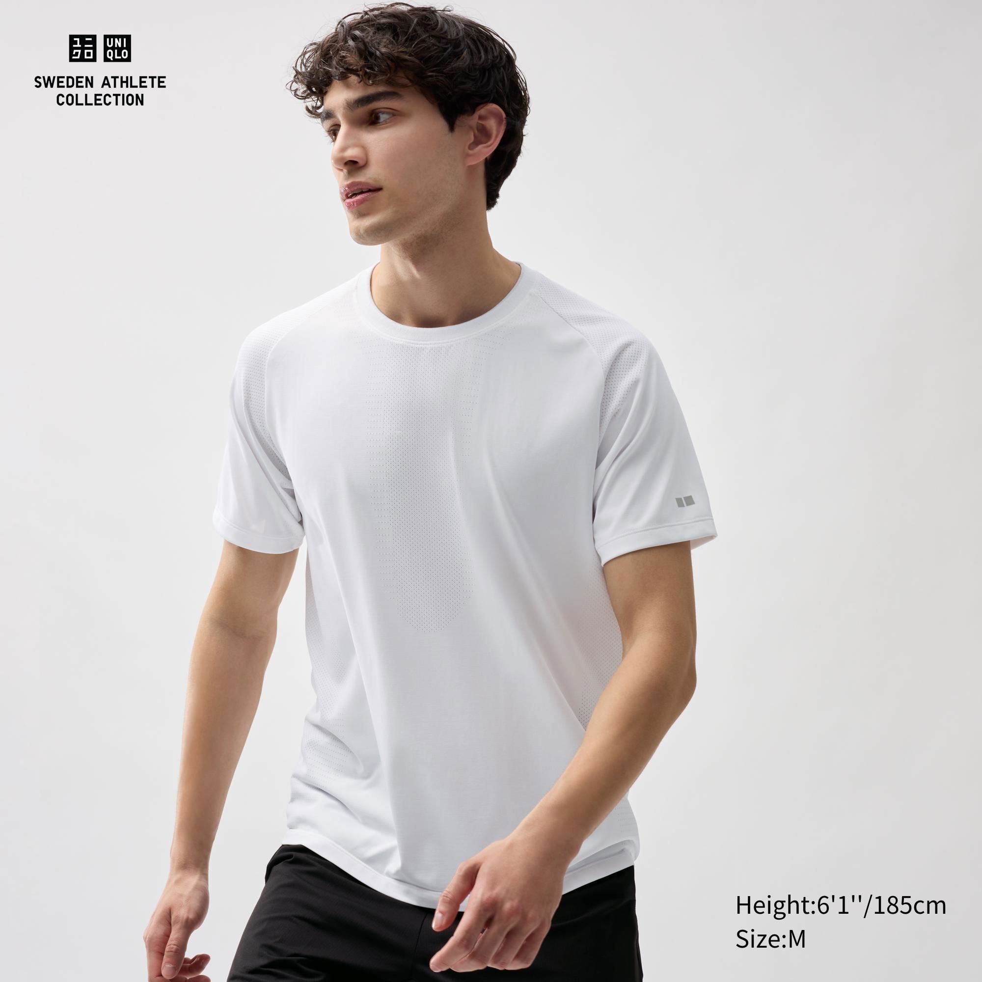 DRY-EX Short-Sleeve Crew Neck T-Shirt by UNIQLO