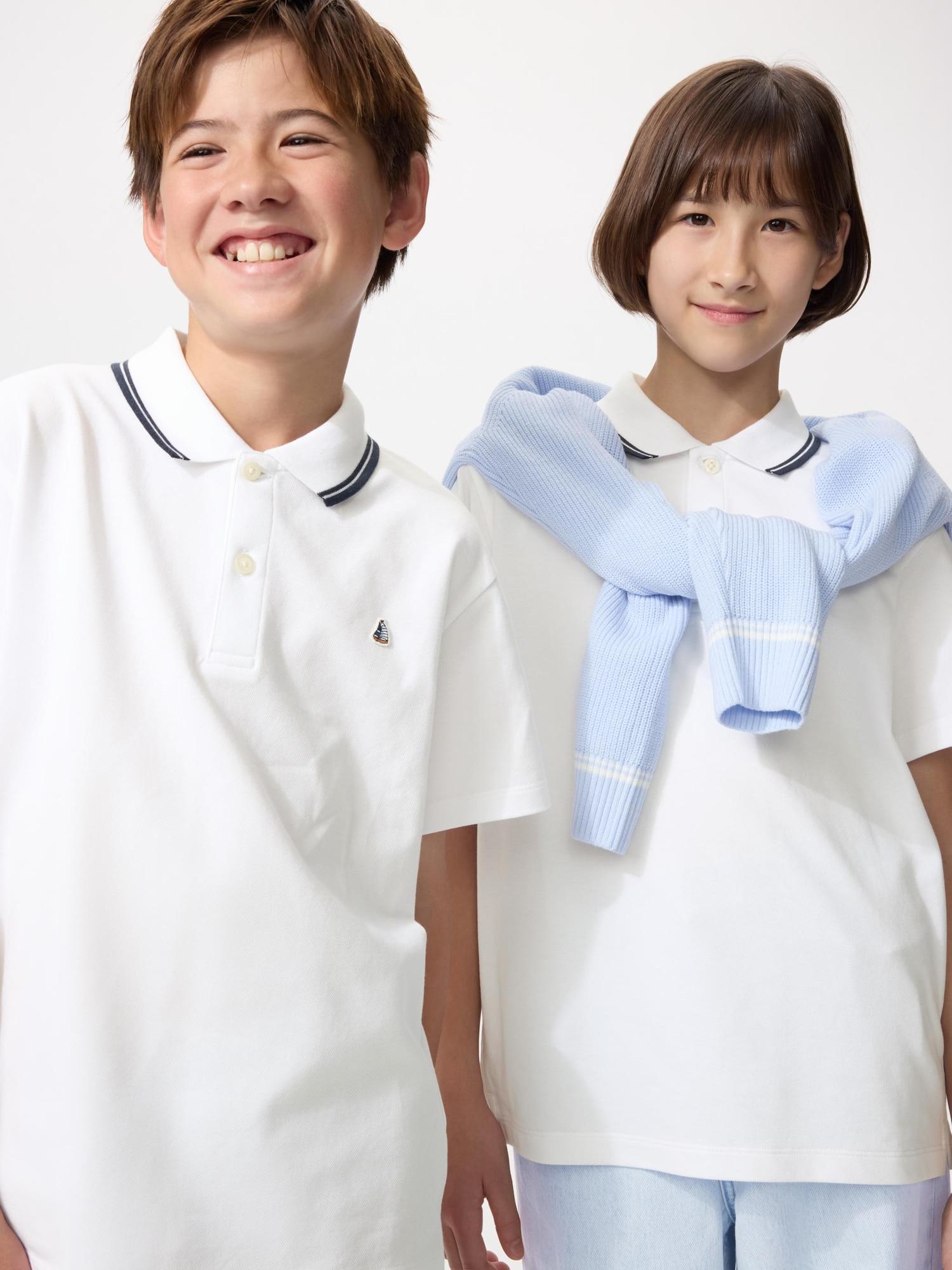 DRY Pique Polo Shirt | Embroidery by UNIQLO