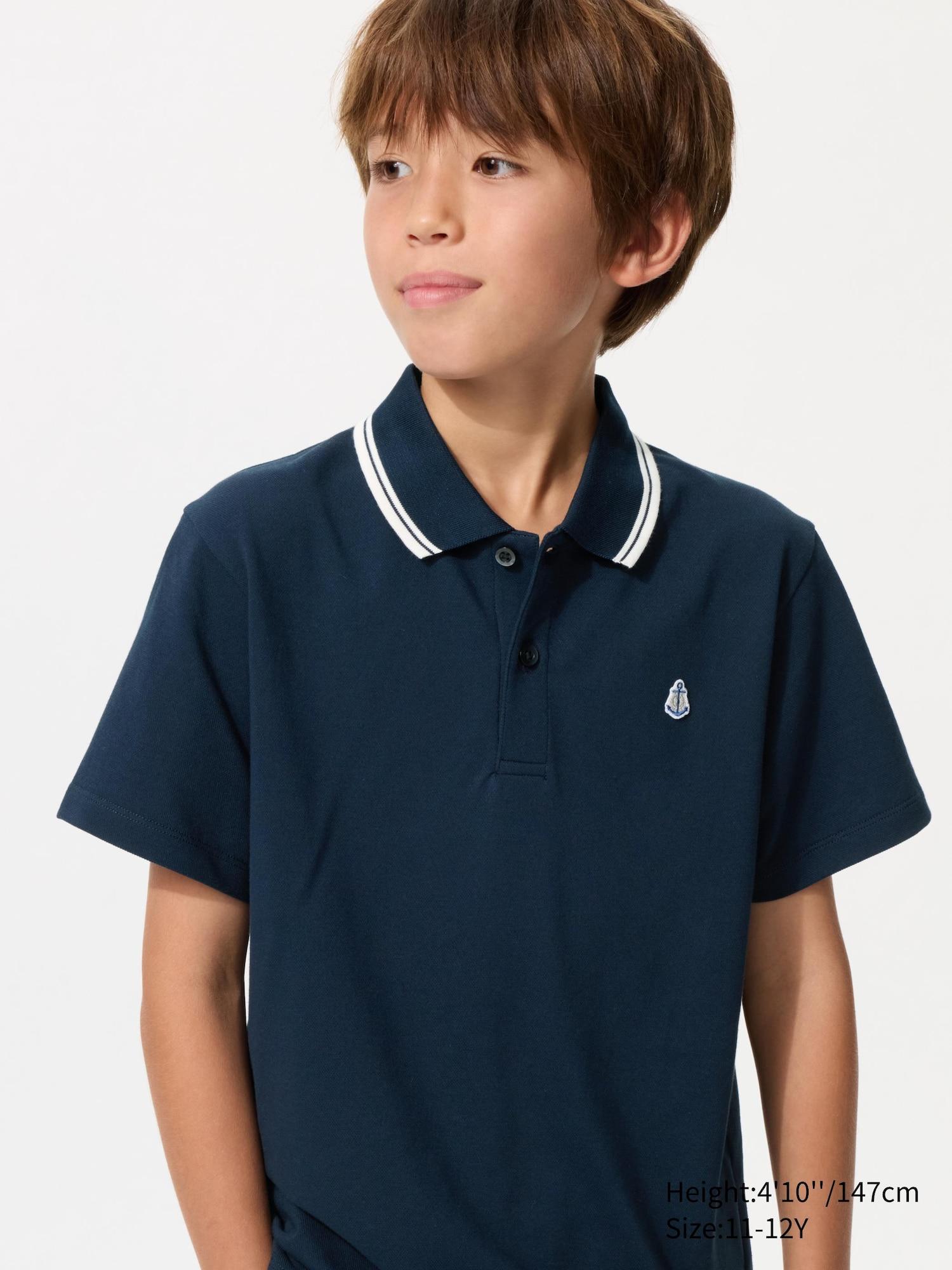 DRY Pique Polo Shirt | Embroidery by UNIQLO