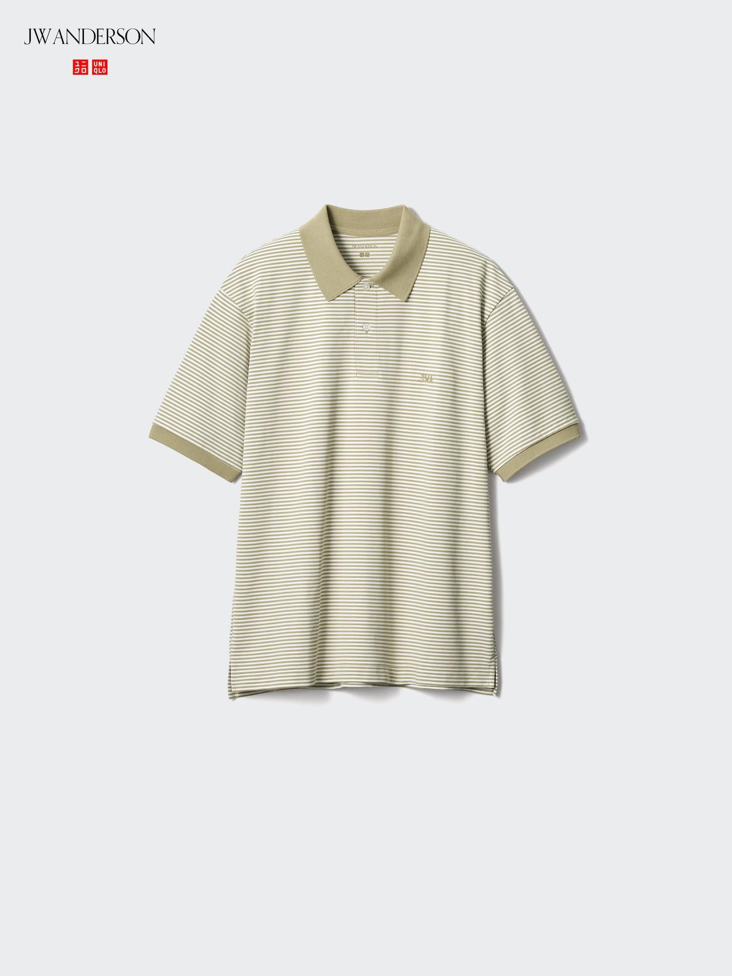 DRY Pique Striped Polo Shirt | Narrow Stripe by UNIQLO DRY Pique Striped Polo Shirt | Narrow Stripe by UNIQLO