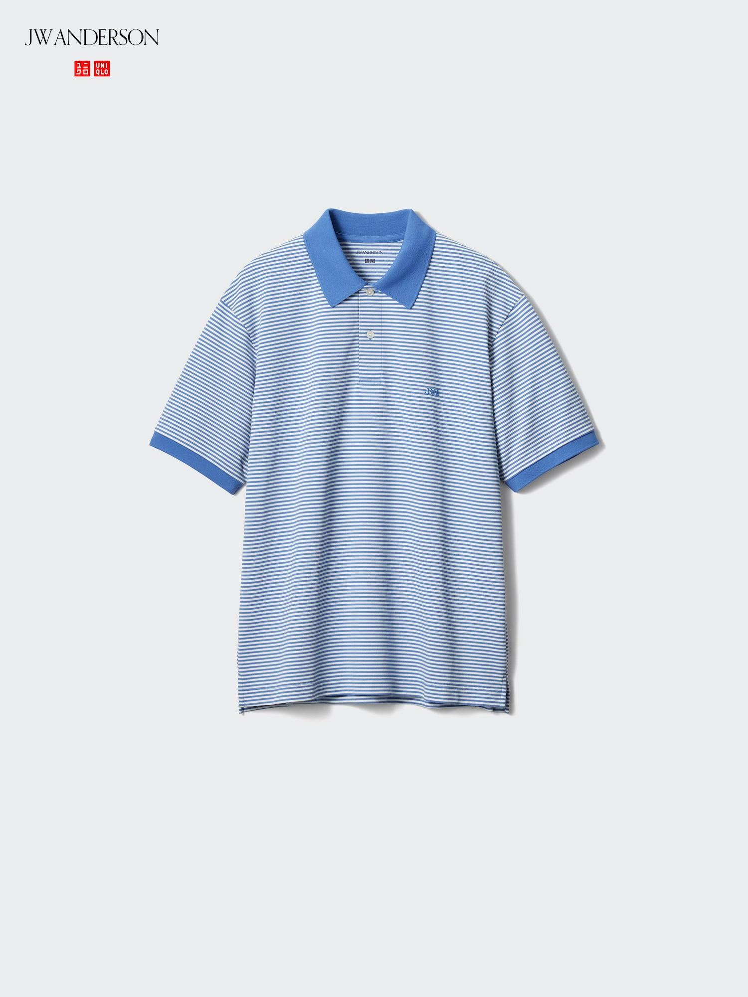 DRY Pique Striped Polo Shirt | Narrow Stripe by UNIQLO