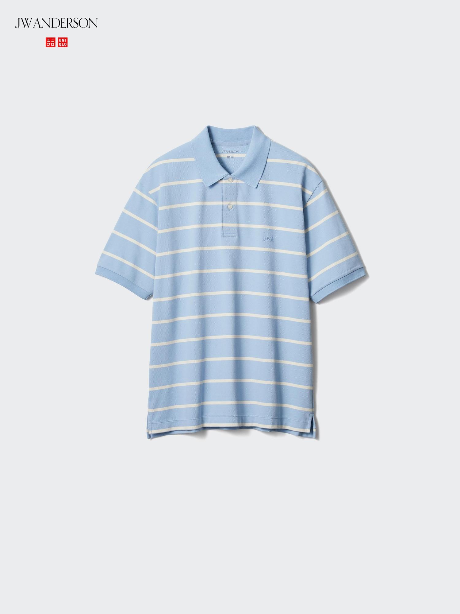 DRY Pique Striped Polo Shirt | Wide Stripe by UNIQLO
