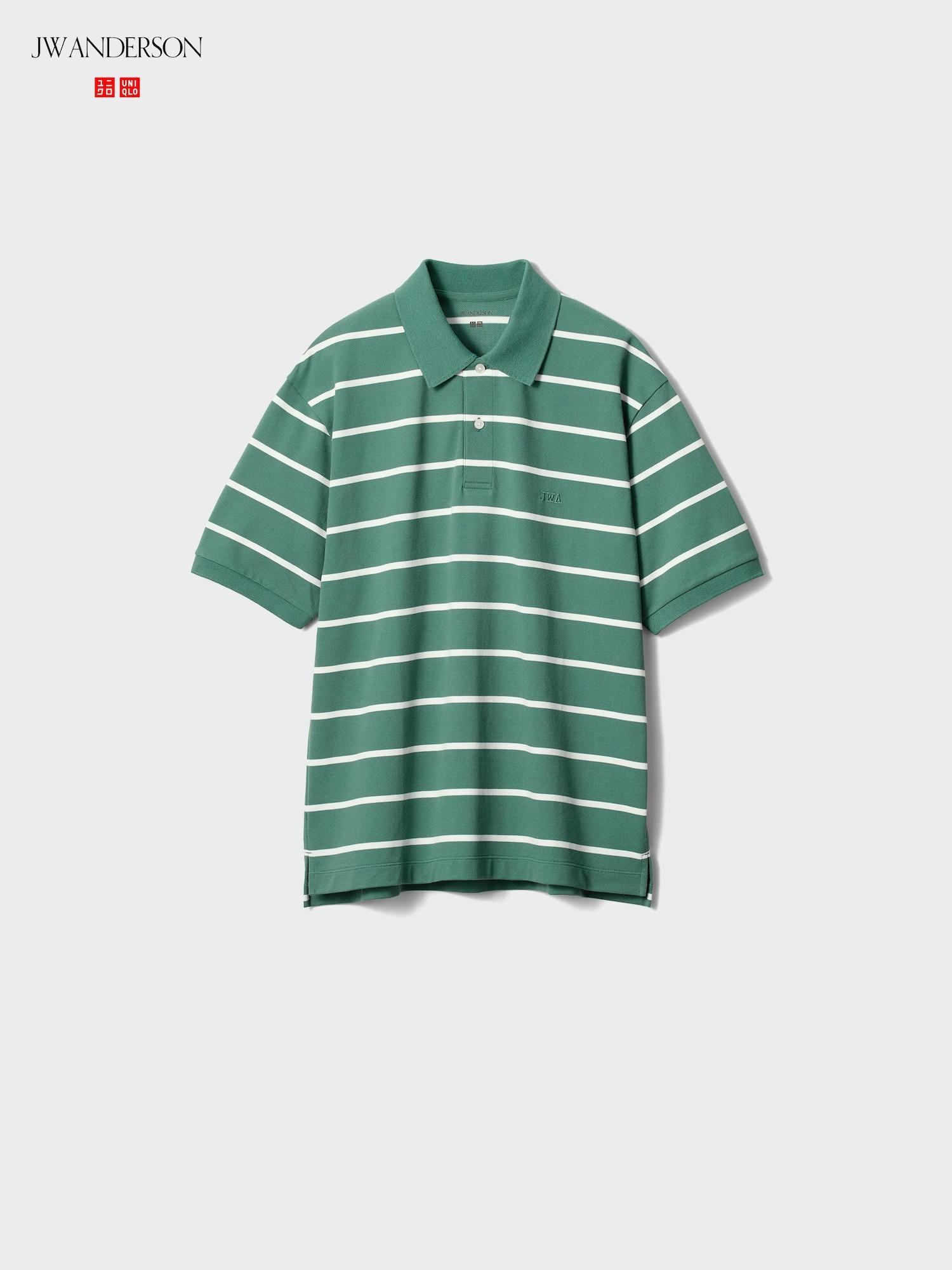 DRY Pique Striped Polo Shirt | Wide Stripe by UNIQLO