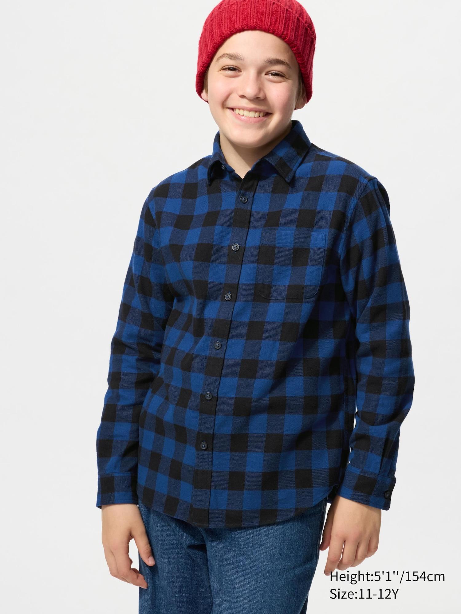 Flannel Checked Shirt by UNIQLO