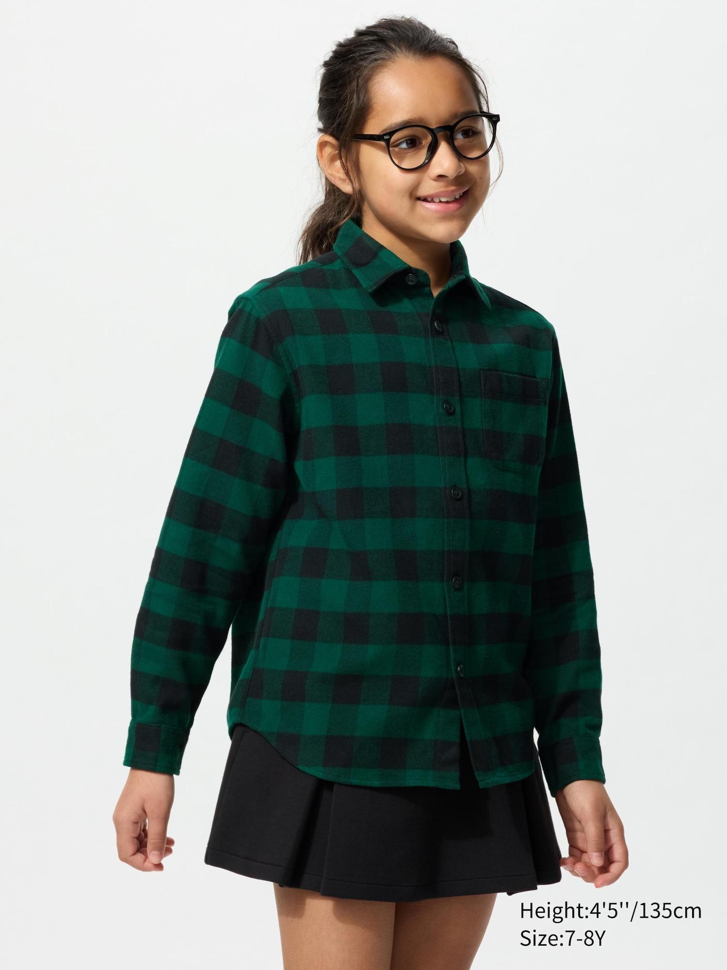 Flannel Checked Shirt by UNIQLO